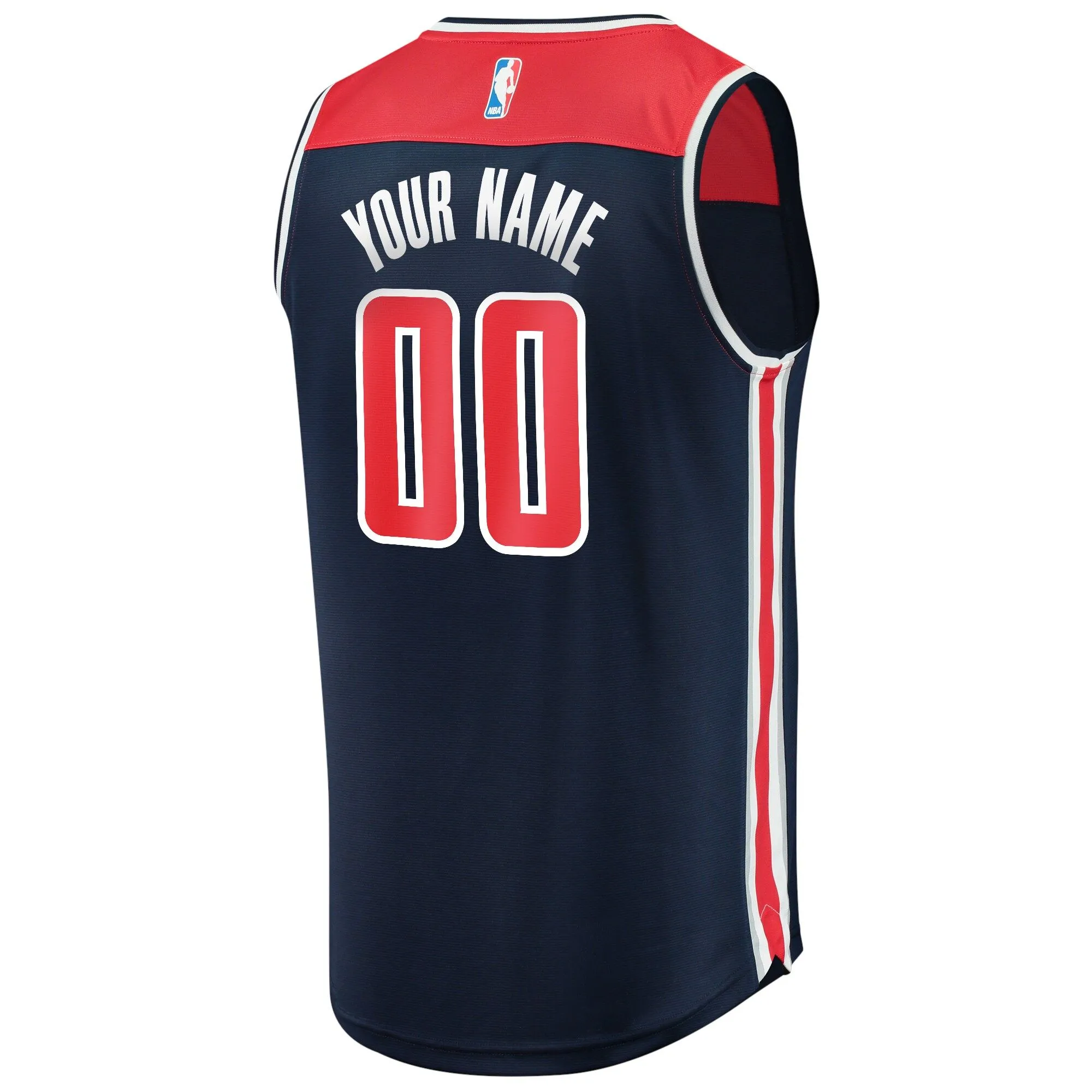 Washington Wizards Fanatics Branded Youth Custom Fast Break Replica Jersey Navy - Statement Edition