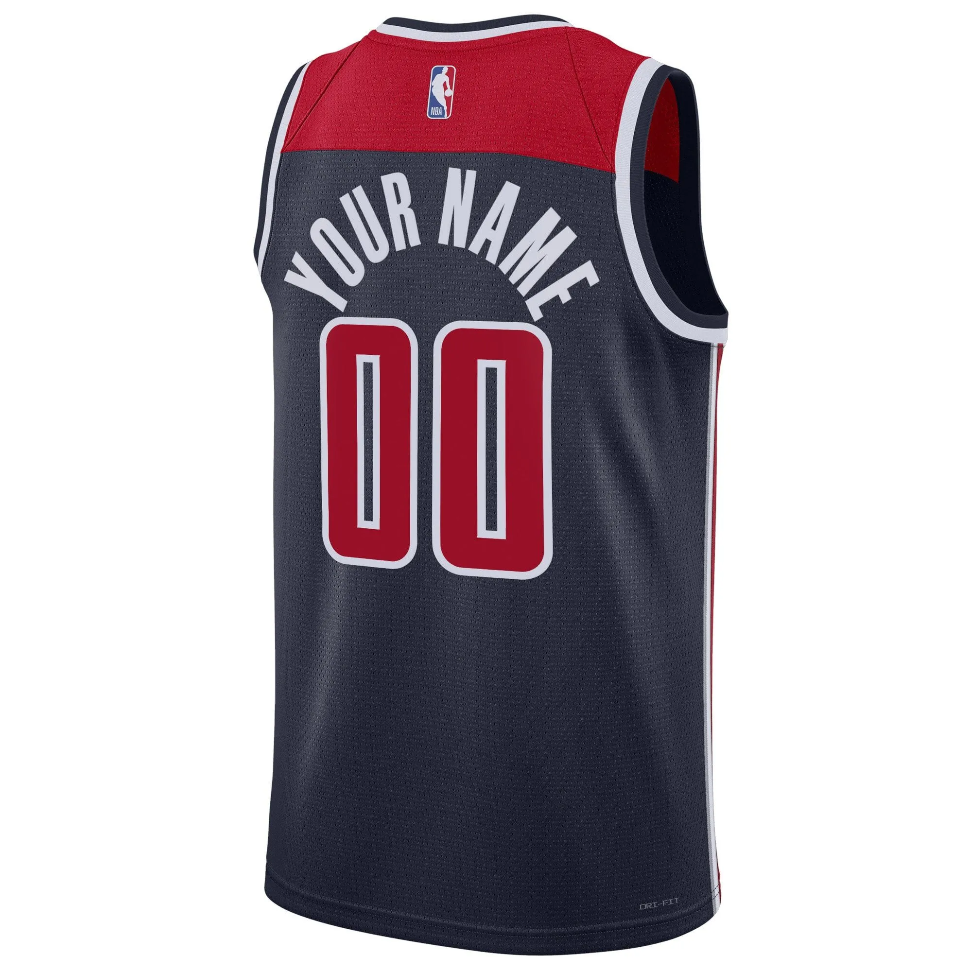 Washington Wizards Jordan Brand Unisex 2022/23 Swingman Custom Jersey - Statement Edition - Navy