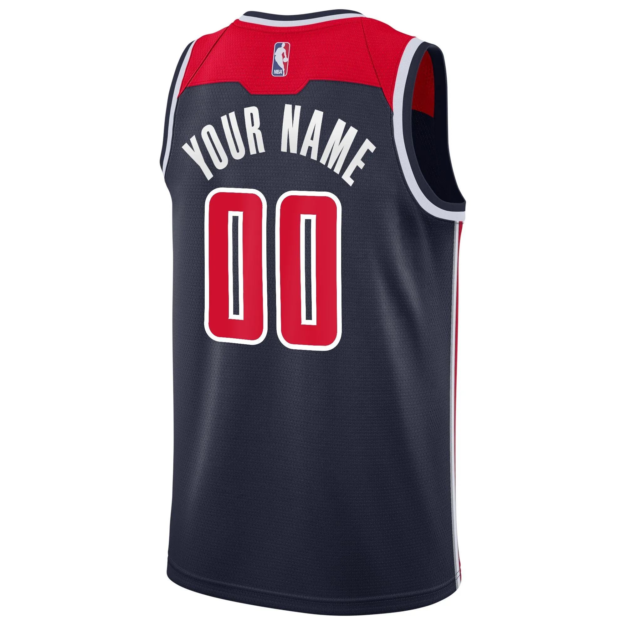 Washington Wizards  2019/20 Custom Swingman Jersey Navy - Statement Edition