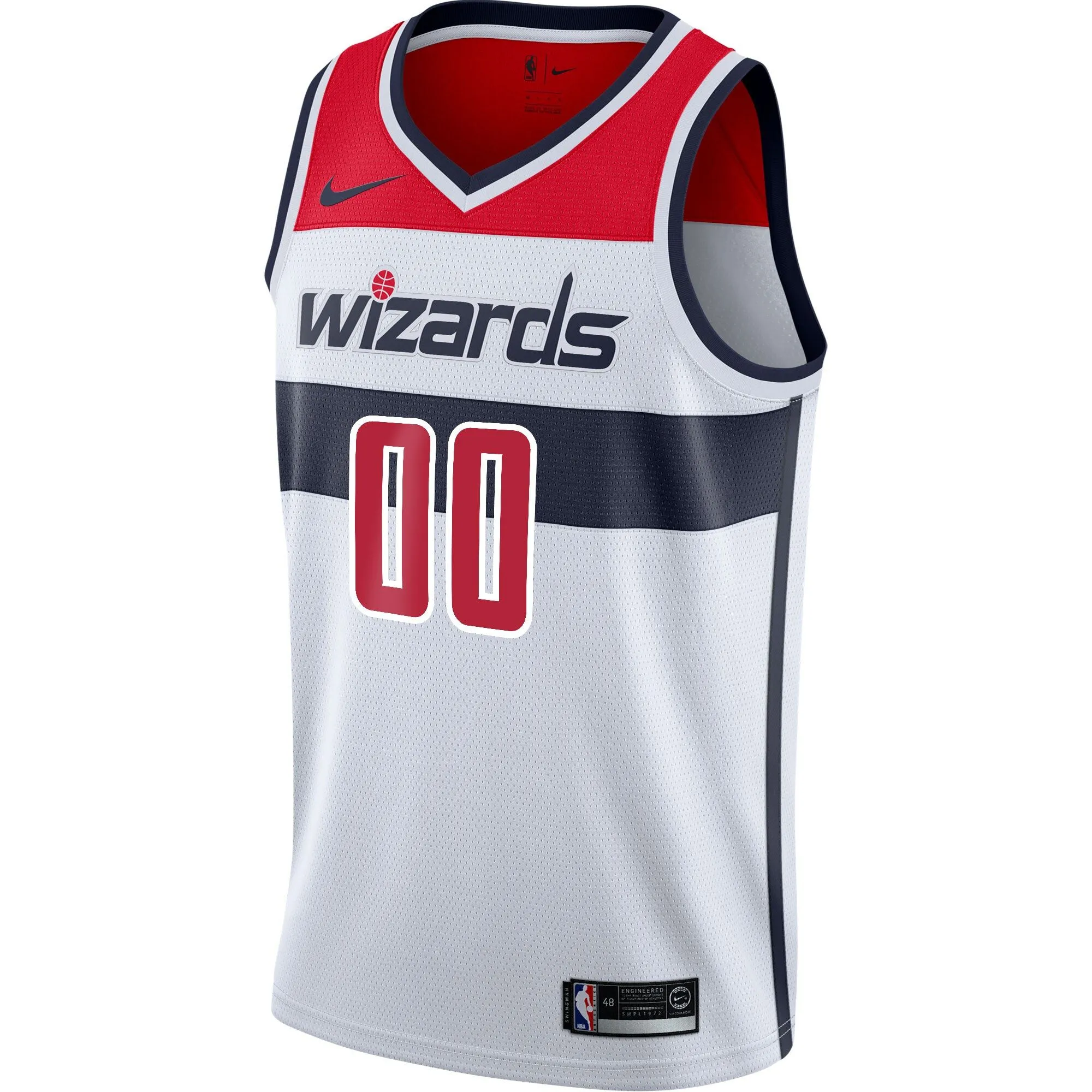 Washington Wizards  2020/21 Swingman Custom Jersey - Association Edition - White