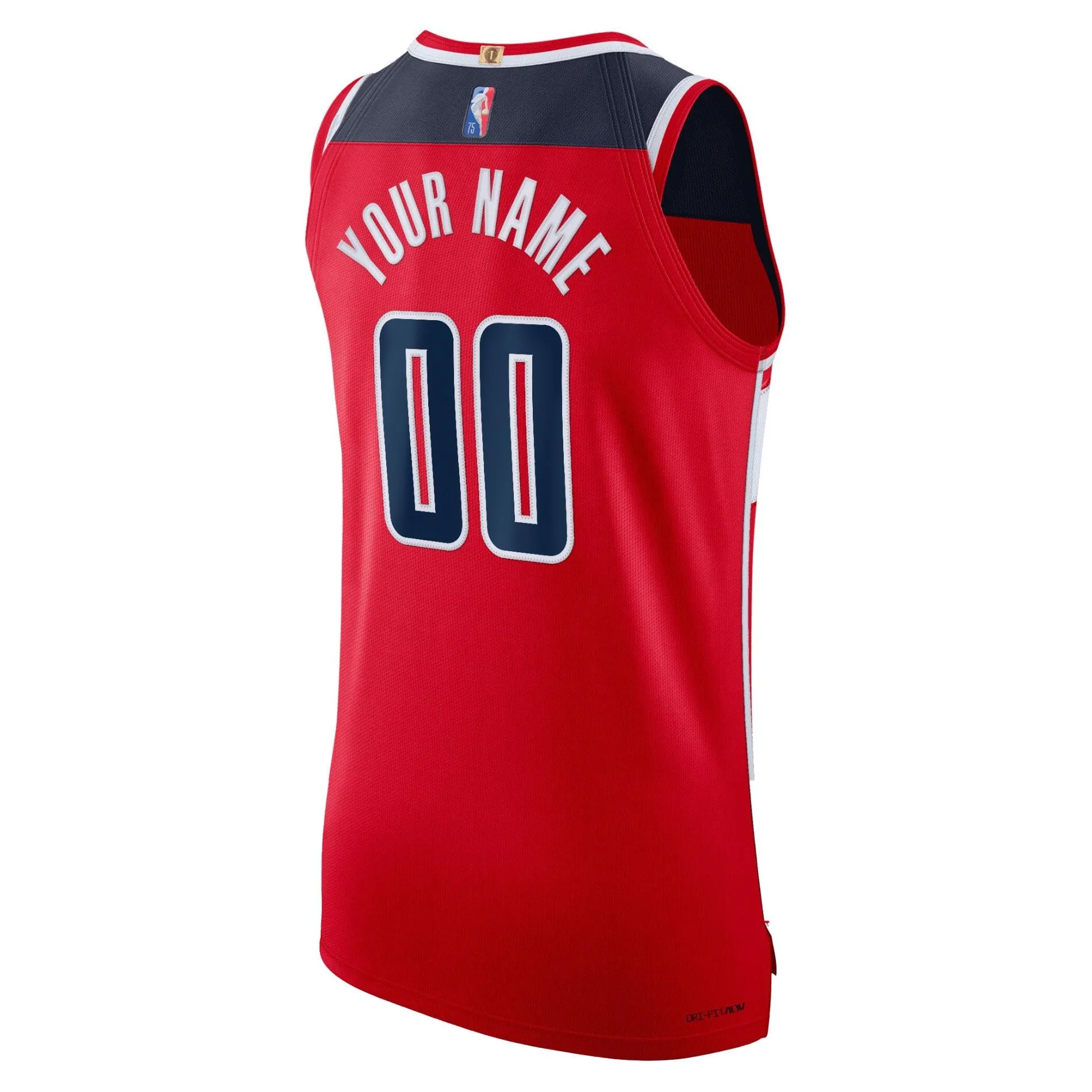 Washington Wizards  2021/22 Diamond  Custom Jersey - Icon Edition - Red