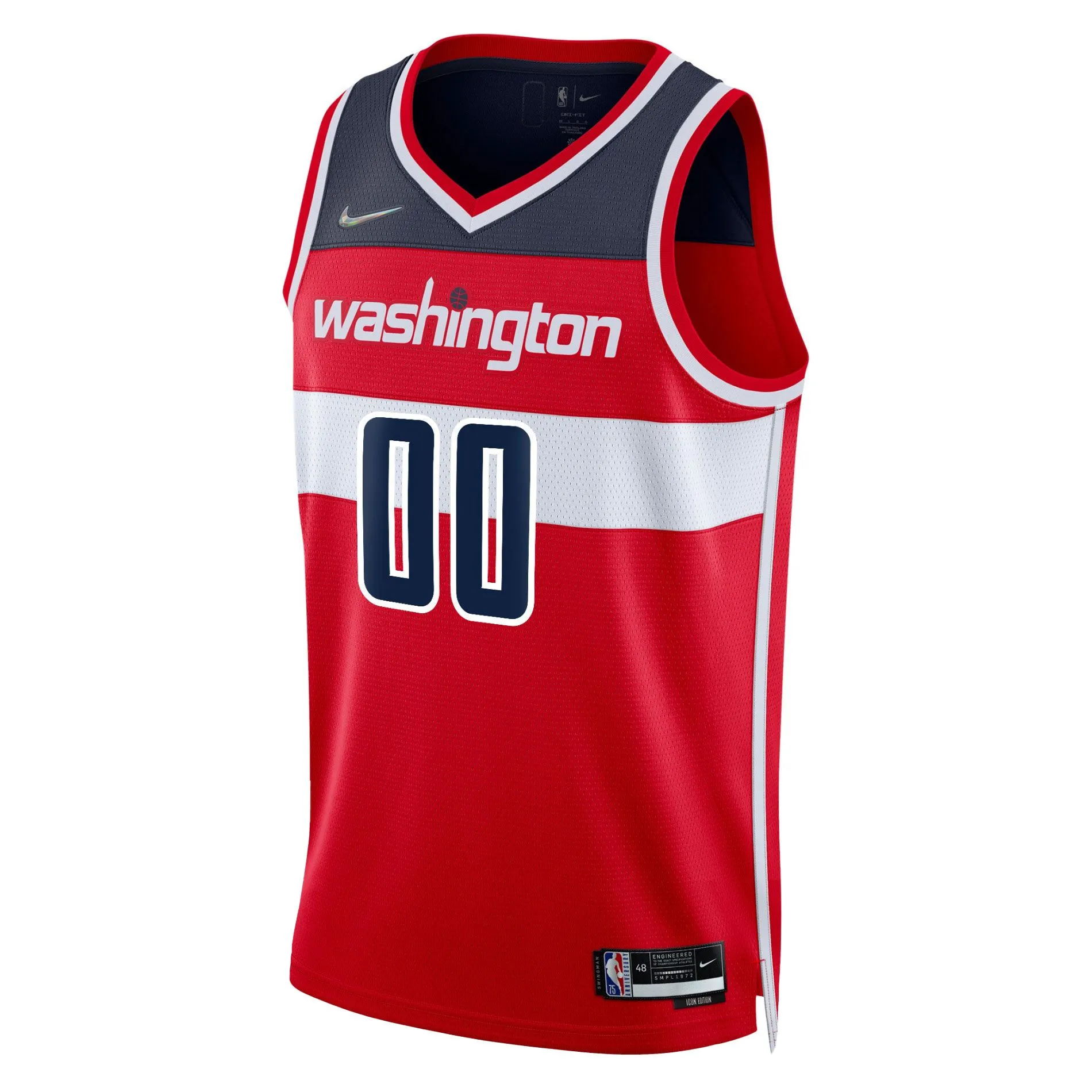 Washington Wizards  2021/22 Diamond Swingman Custom Jersey - Icon Edition - Red