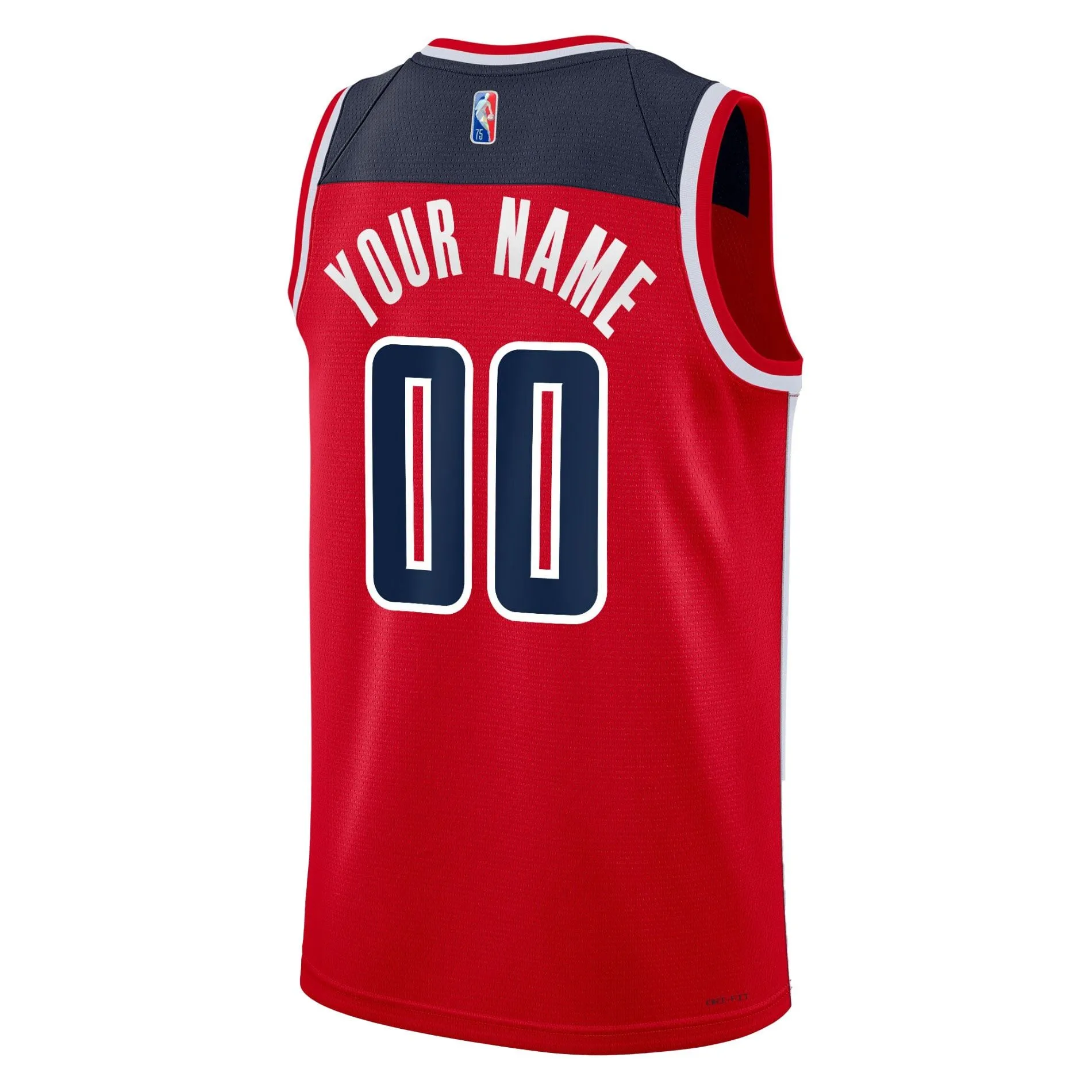 Washington Wizards  2021/22 Diamond Swingman Custom Jersey - Icon Edition - Red