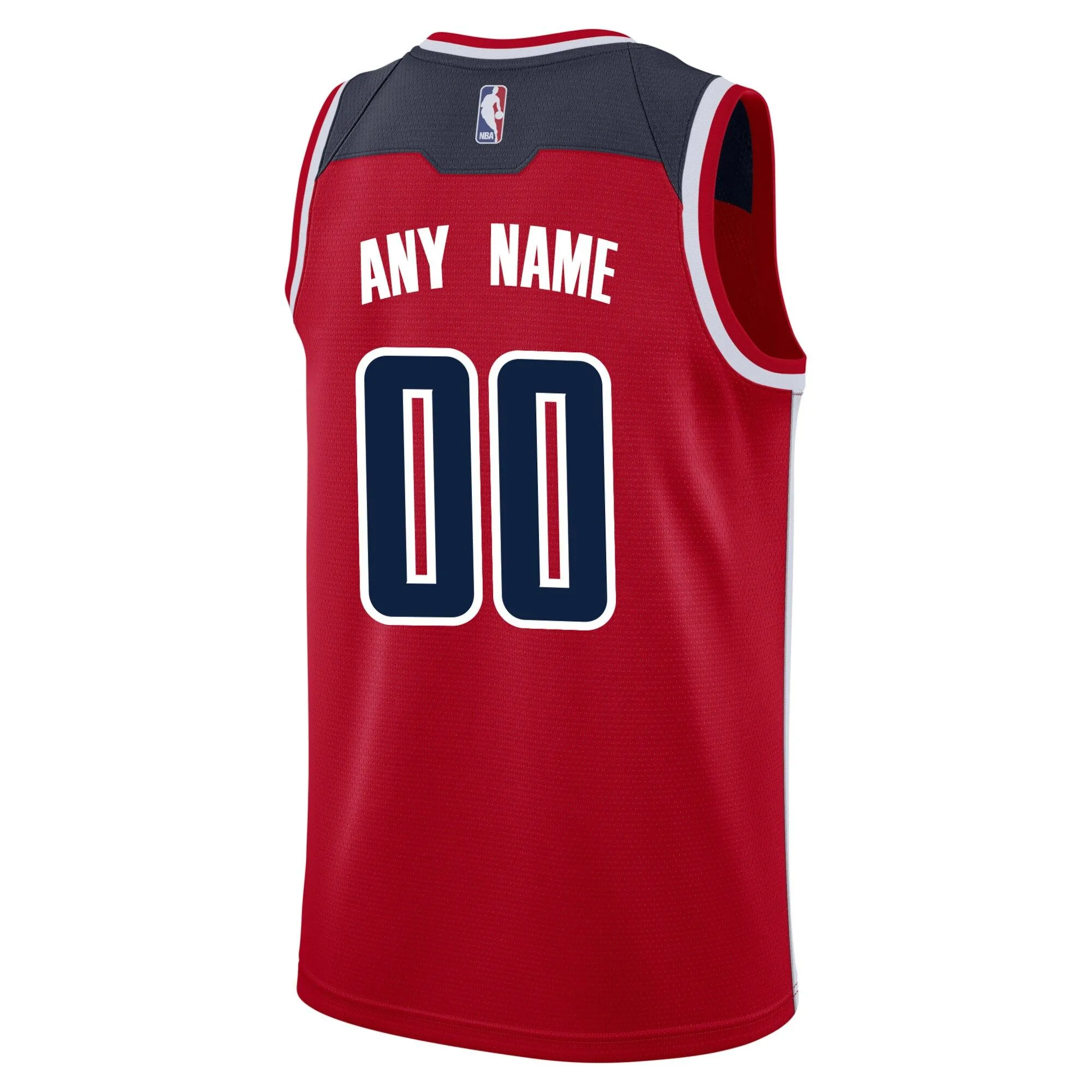 Washington Wizards  Swingman Custom Jersey Red - Icon Edition