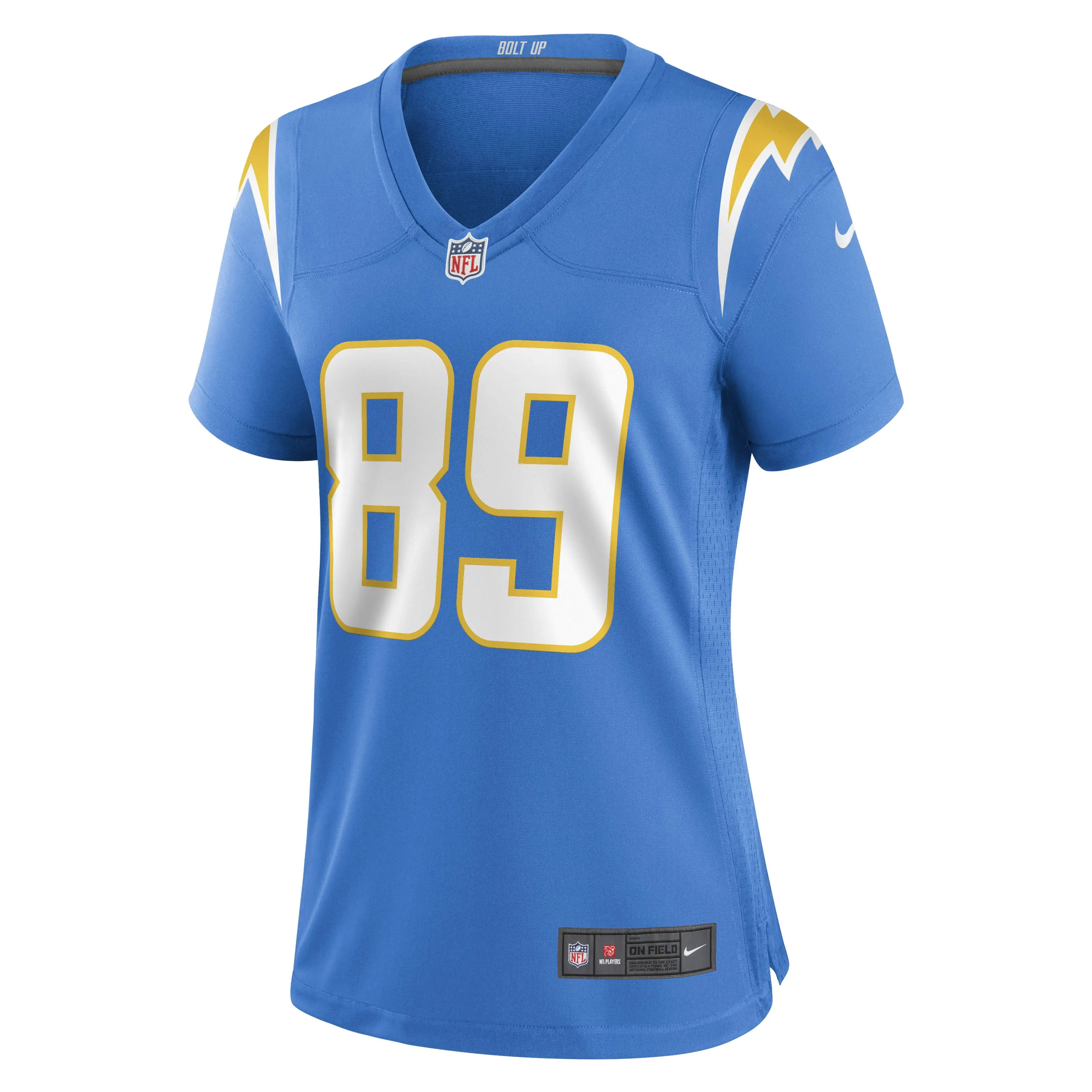 Wes Chandler Los Angeles Chargers  Women's Retired Player Jersey - Powder Blue