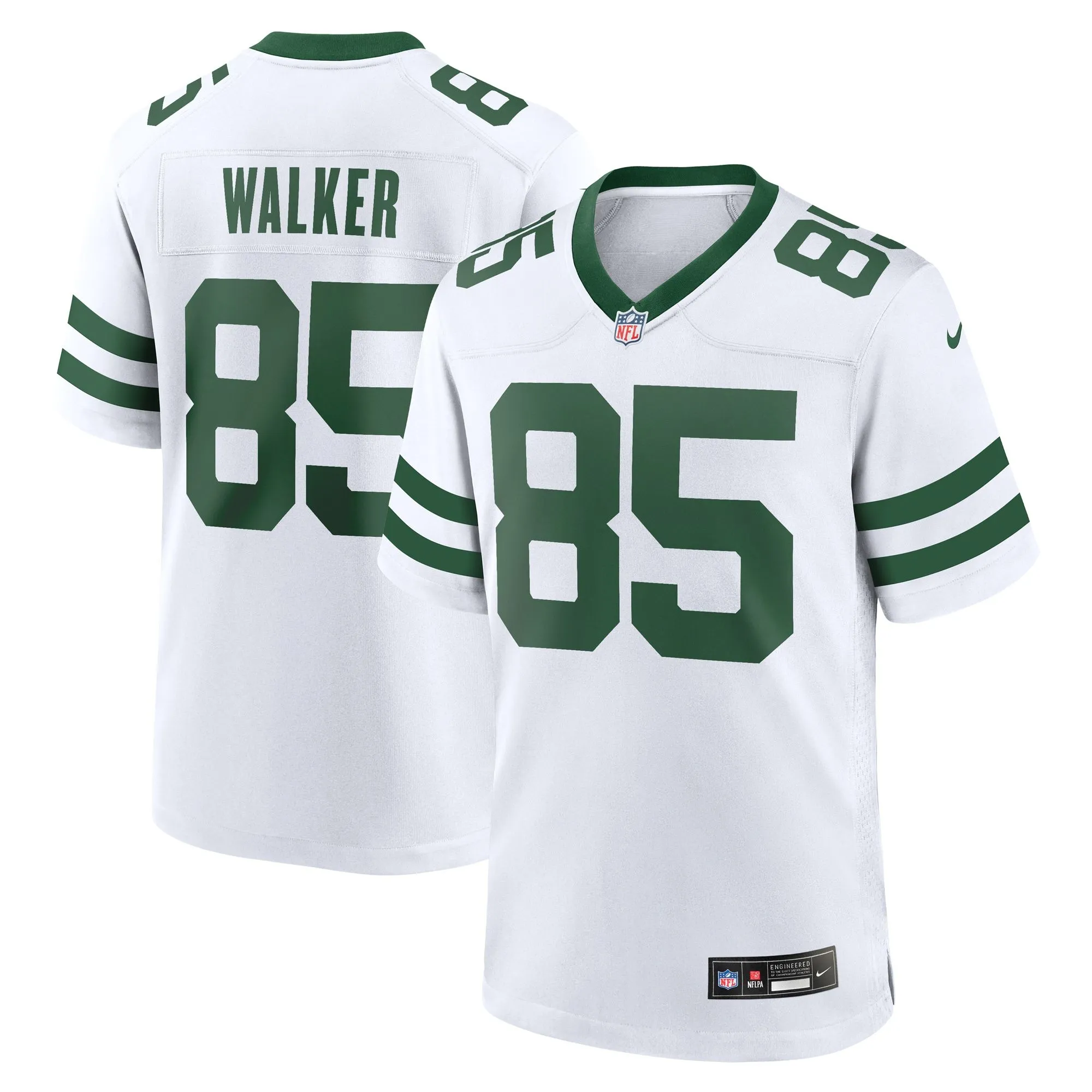 Wesley Walker New York Jets  Legacy Retired Player Game Jersey - White