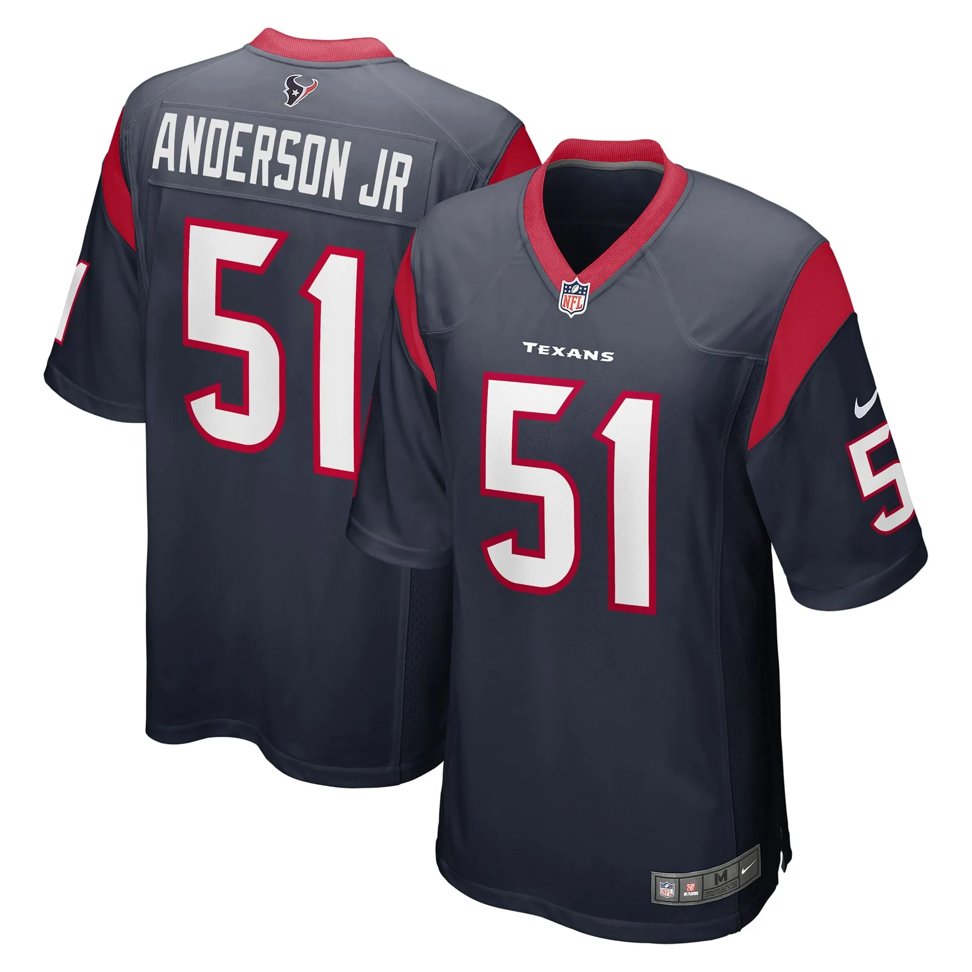 Will Anderson Jr. Houston Texans  2023 NFL Draft First Round Pick Game Jersey - Navy