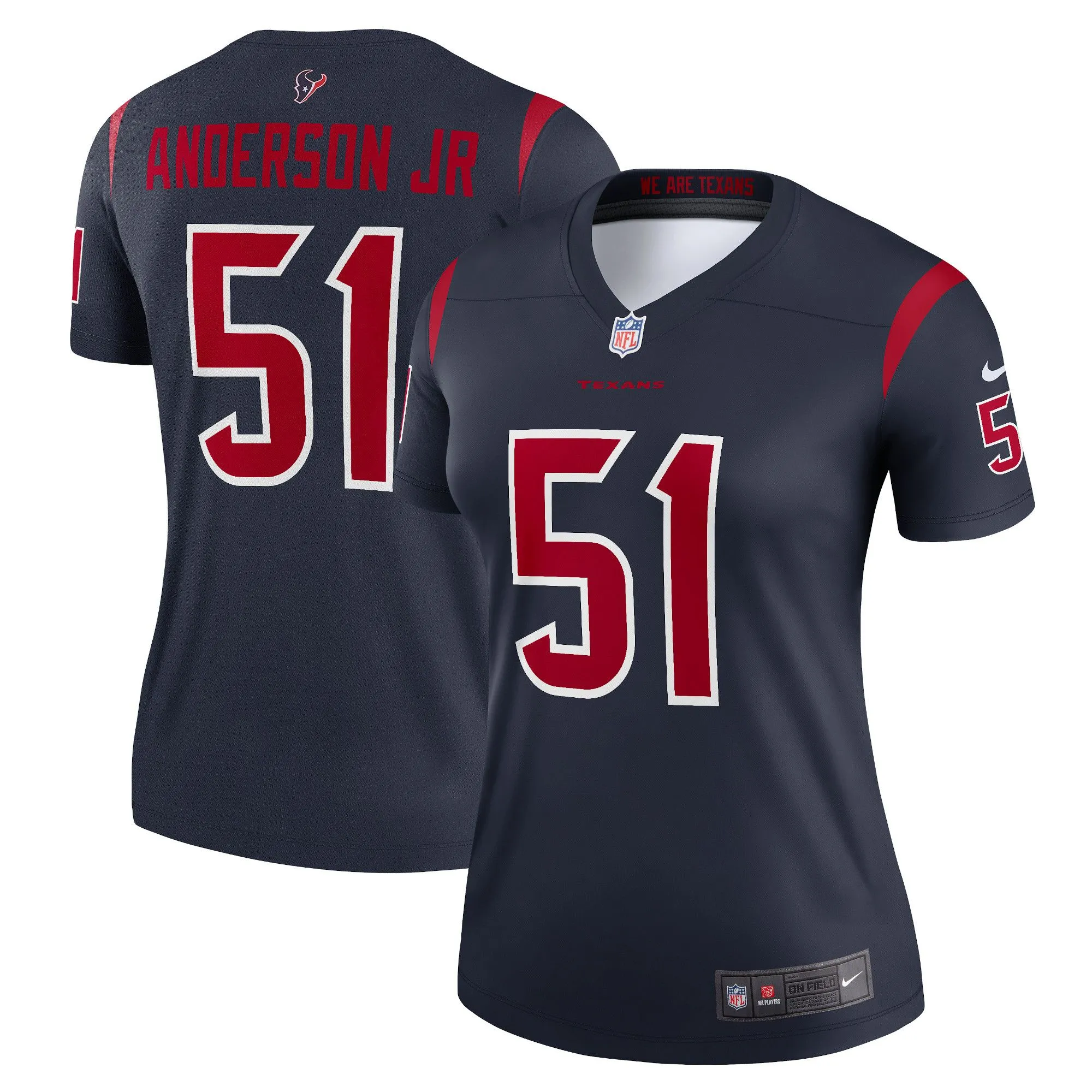 Will Anderson Jr. Houston Texans  Women's  Legend Jersey - Navy