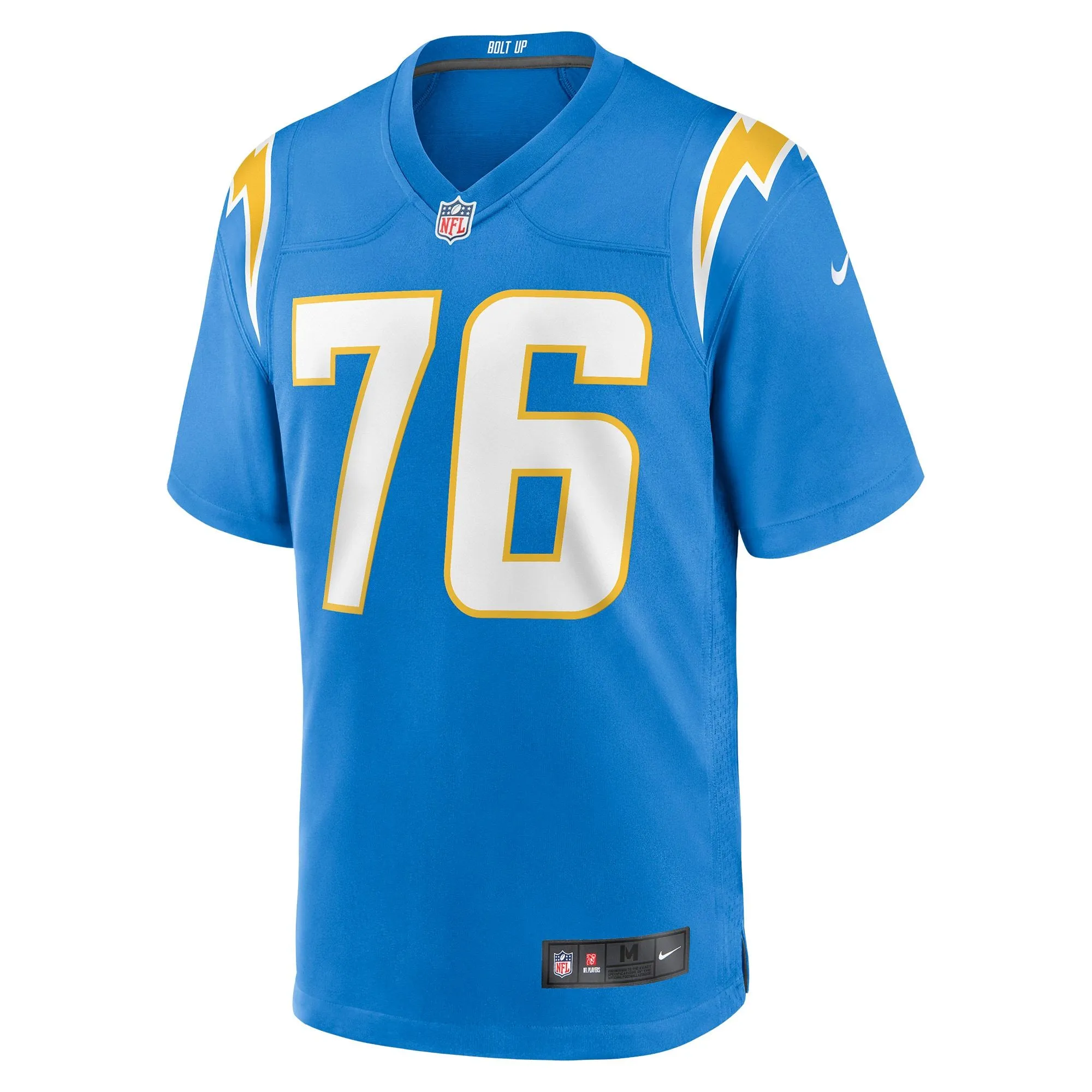 Will Clapp Los Angeles Chargers  Game Jersey - Powder Blue