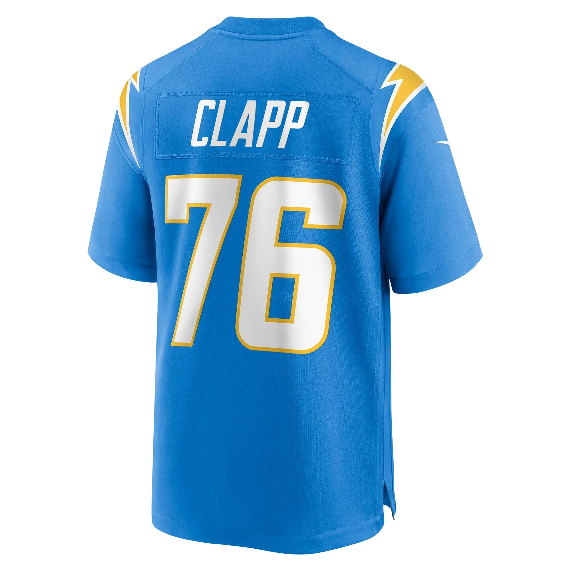 Will Clapp Los Angeles Chargers  Game Jersey - Powder Blue