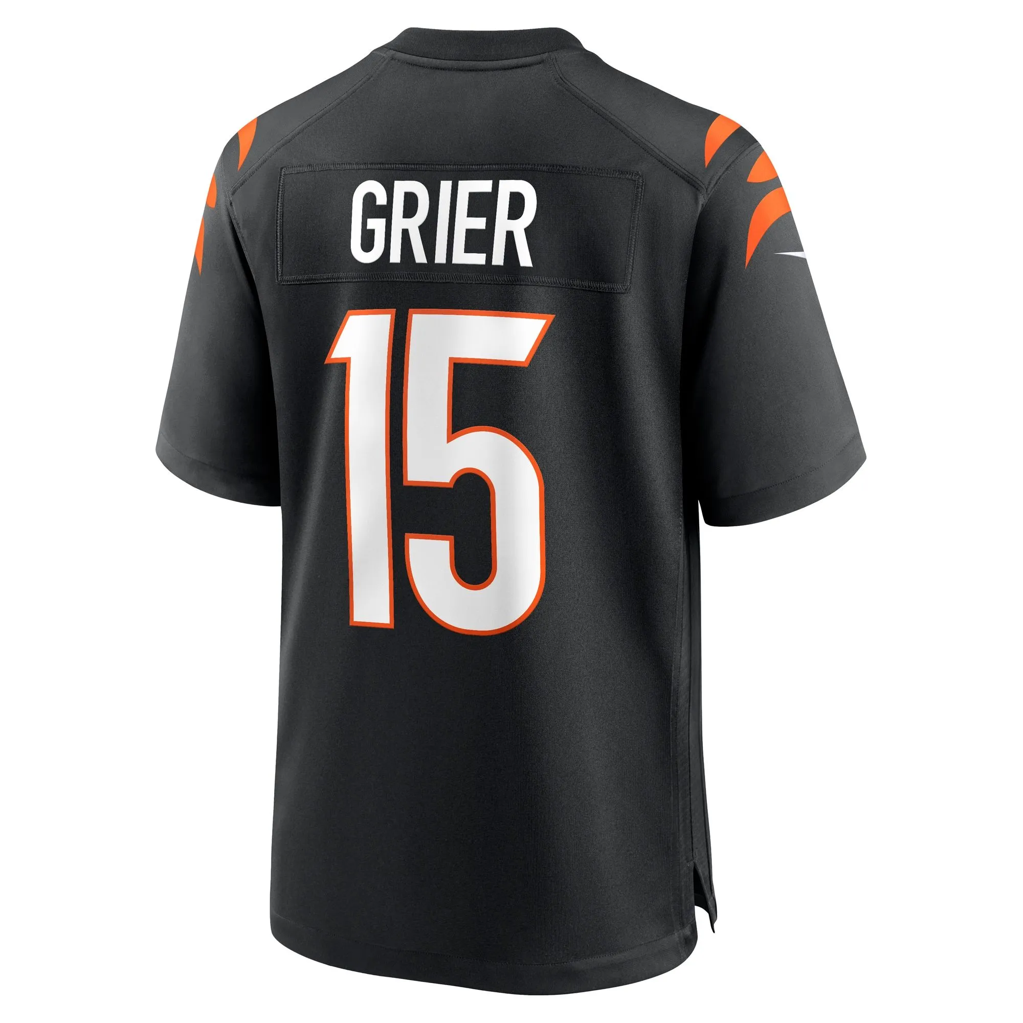 Will Grier Cincinnati Bengals  Team Game Jersey -  Black