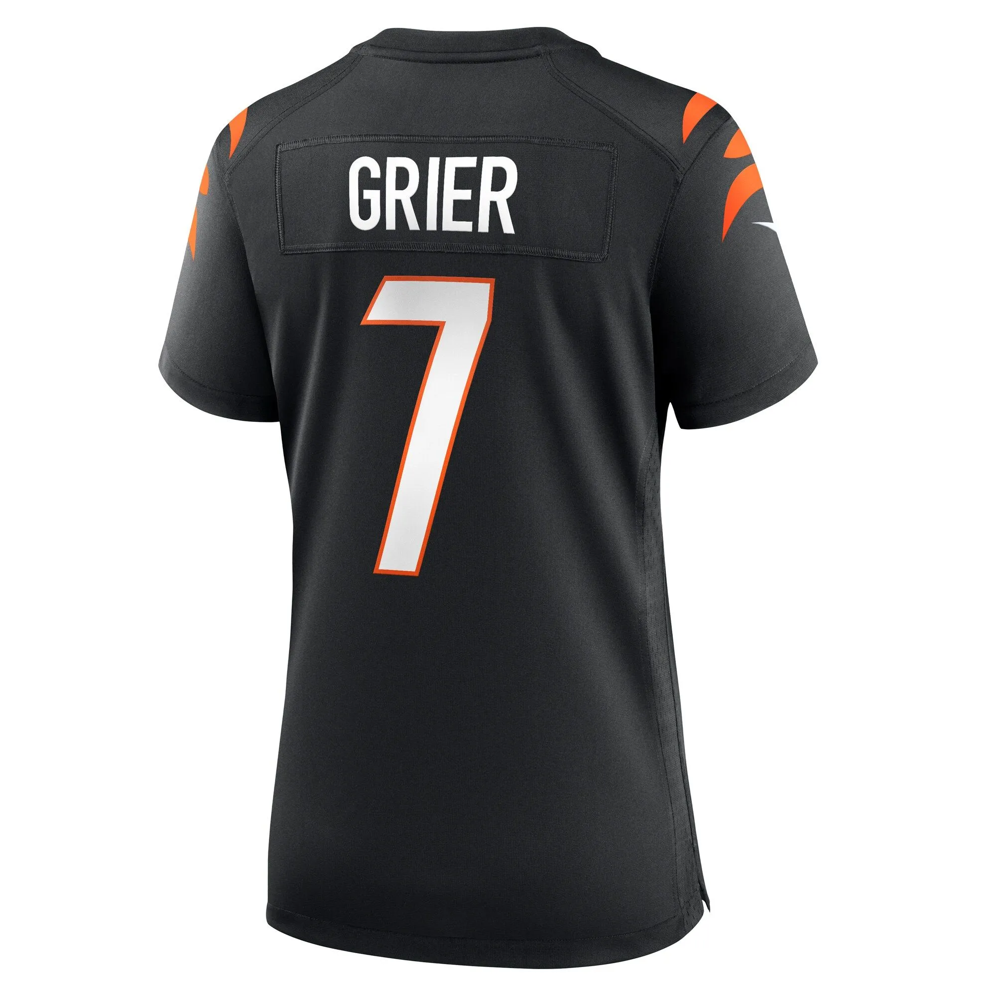 Will Grier Cincinnati Bengals  Women's Team Game Jersey -  Black