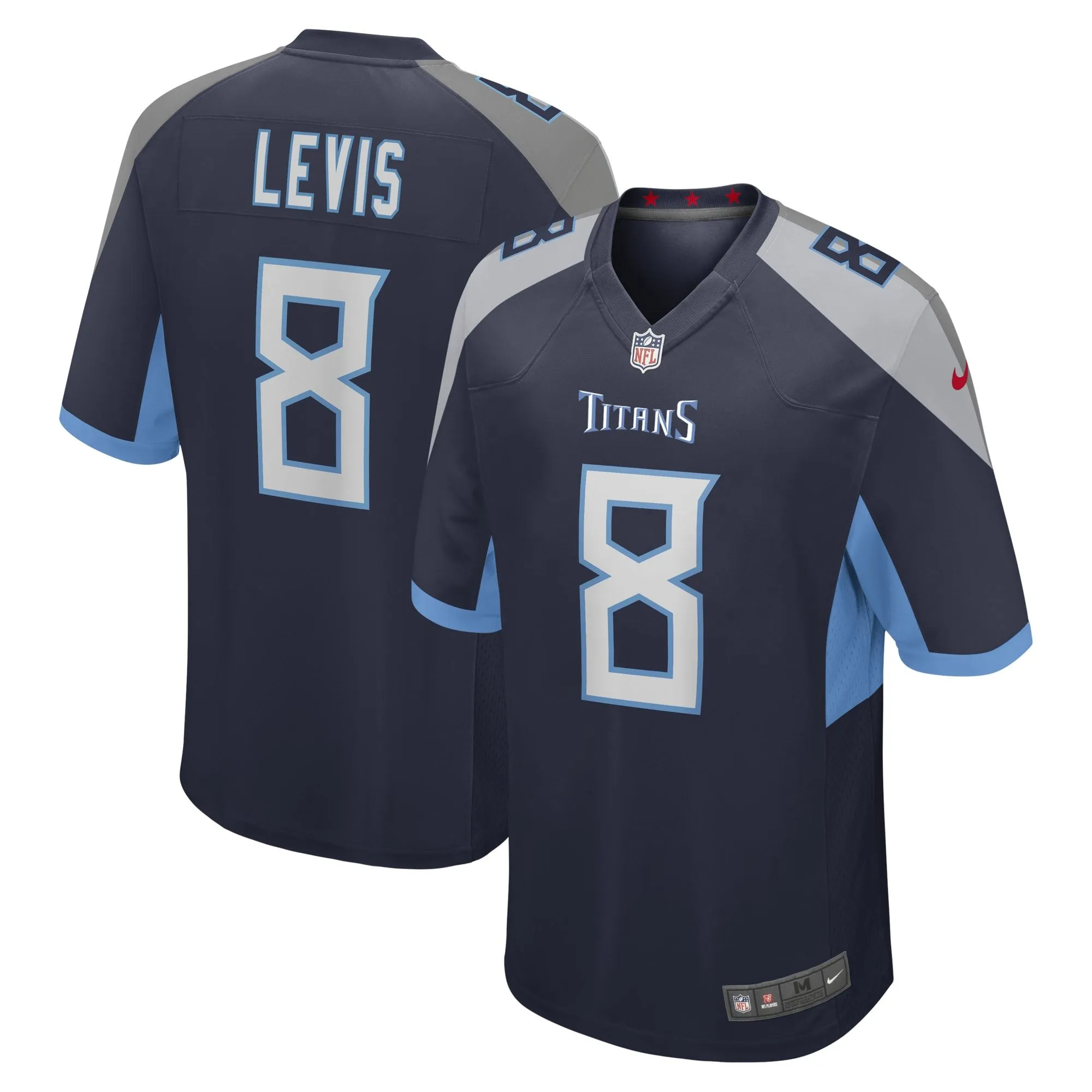 Will Levis Tennessee Titans  2023 NFL Draft Pick Game Jersey - Navy