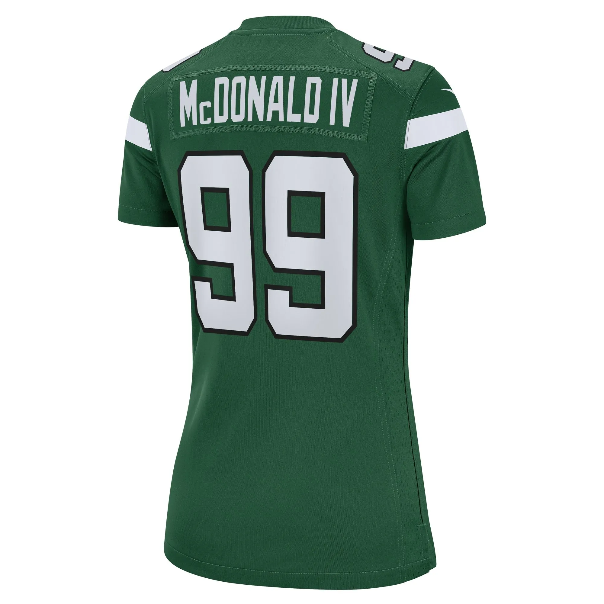 Will McDonald IV New York Jets  Women's  Game Jersey - Gotham Green