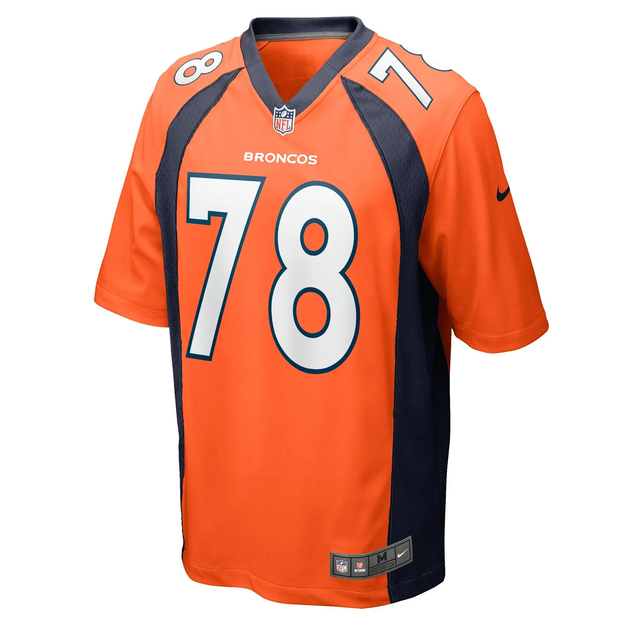 William Sherman Denver Broncos  Team Game Jersey -  Orange