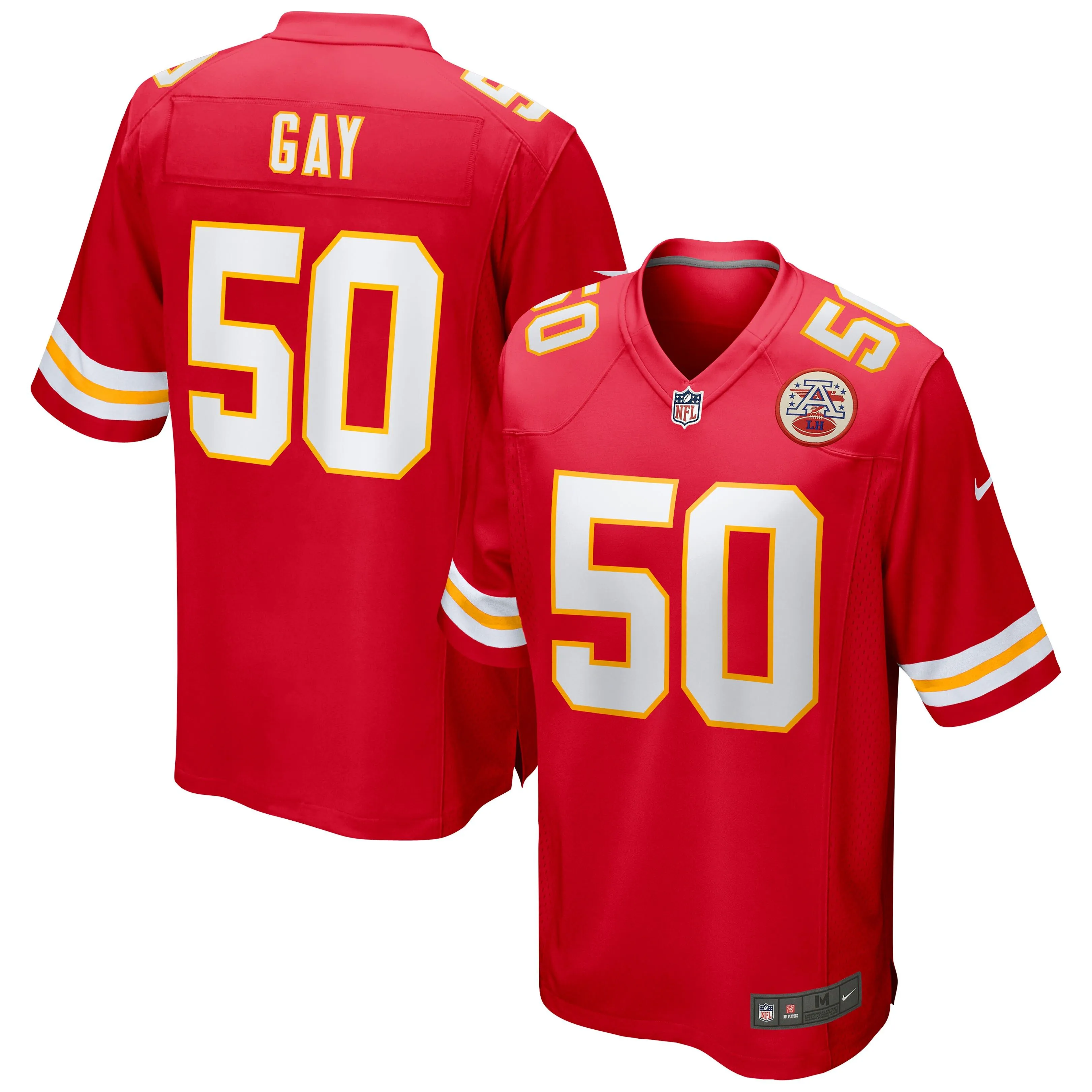 Willie Gay Kansas City Chiefs  Game Jersey - Red