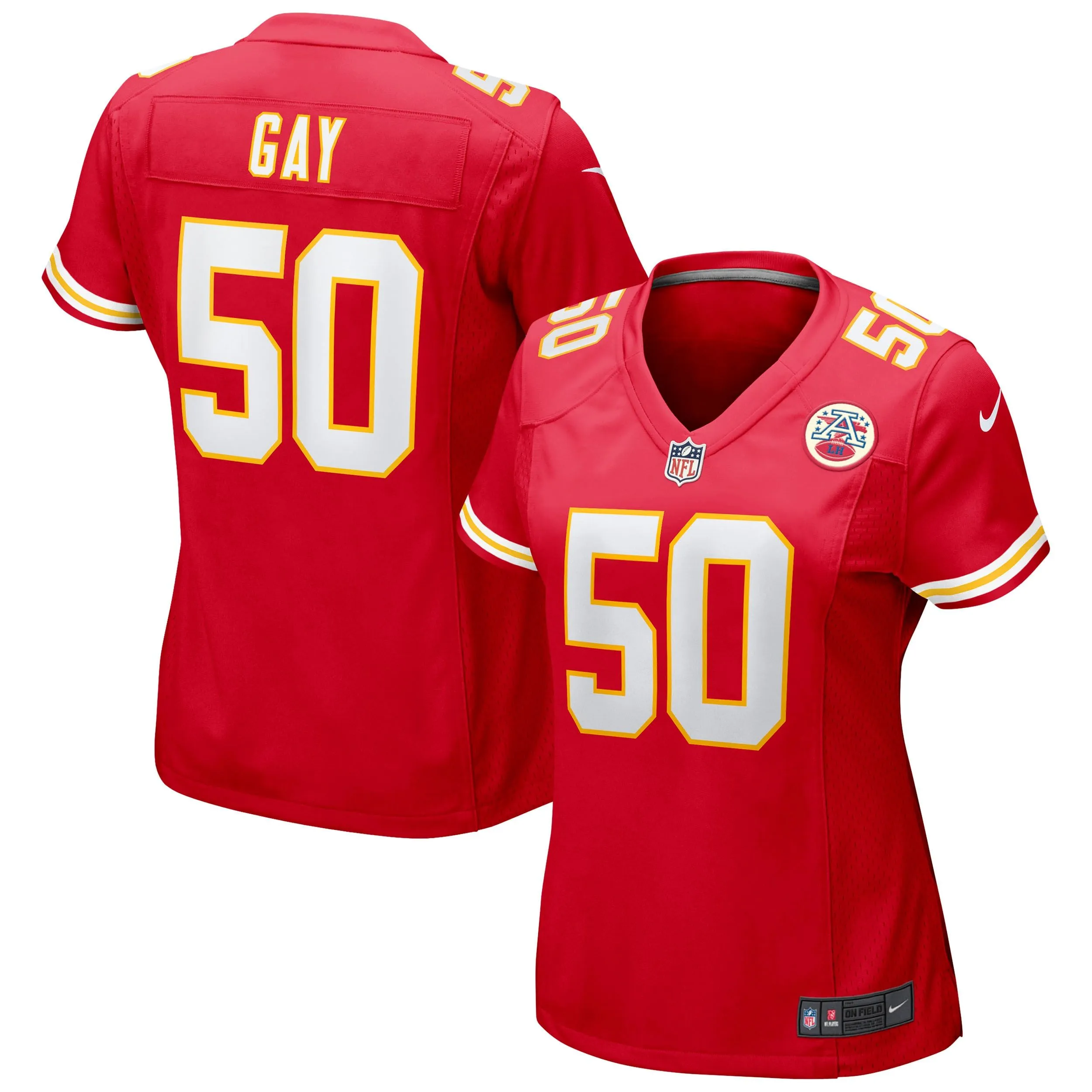 Willie Gay Kansas City Chiefs  Women's Game Jersey - Red