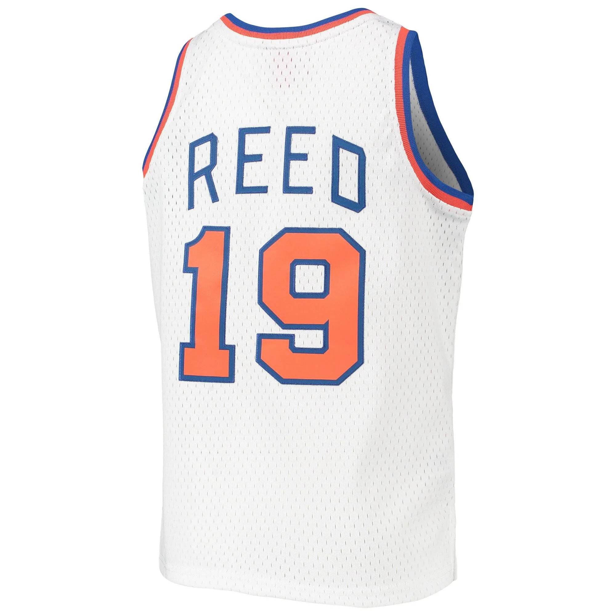 Willis Reed New York Knicks Mitchell & Ness Youth 1969/70 Hardwood Classics Swingman Jersey - White