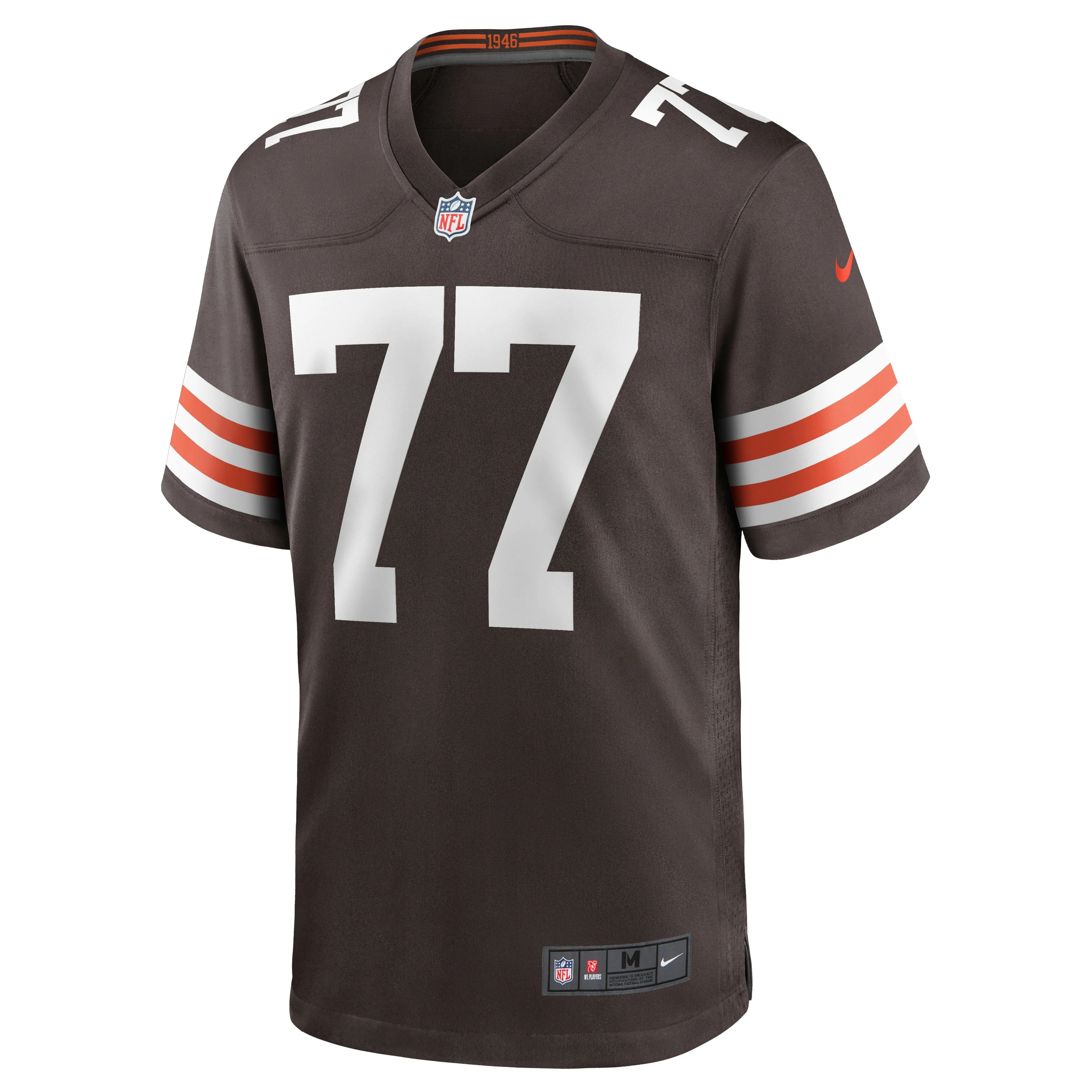 Wyatt Teller Cleveland Browns  Game Jersey - Brown