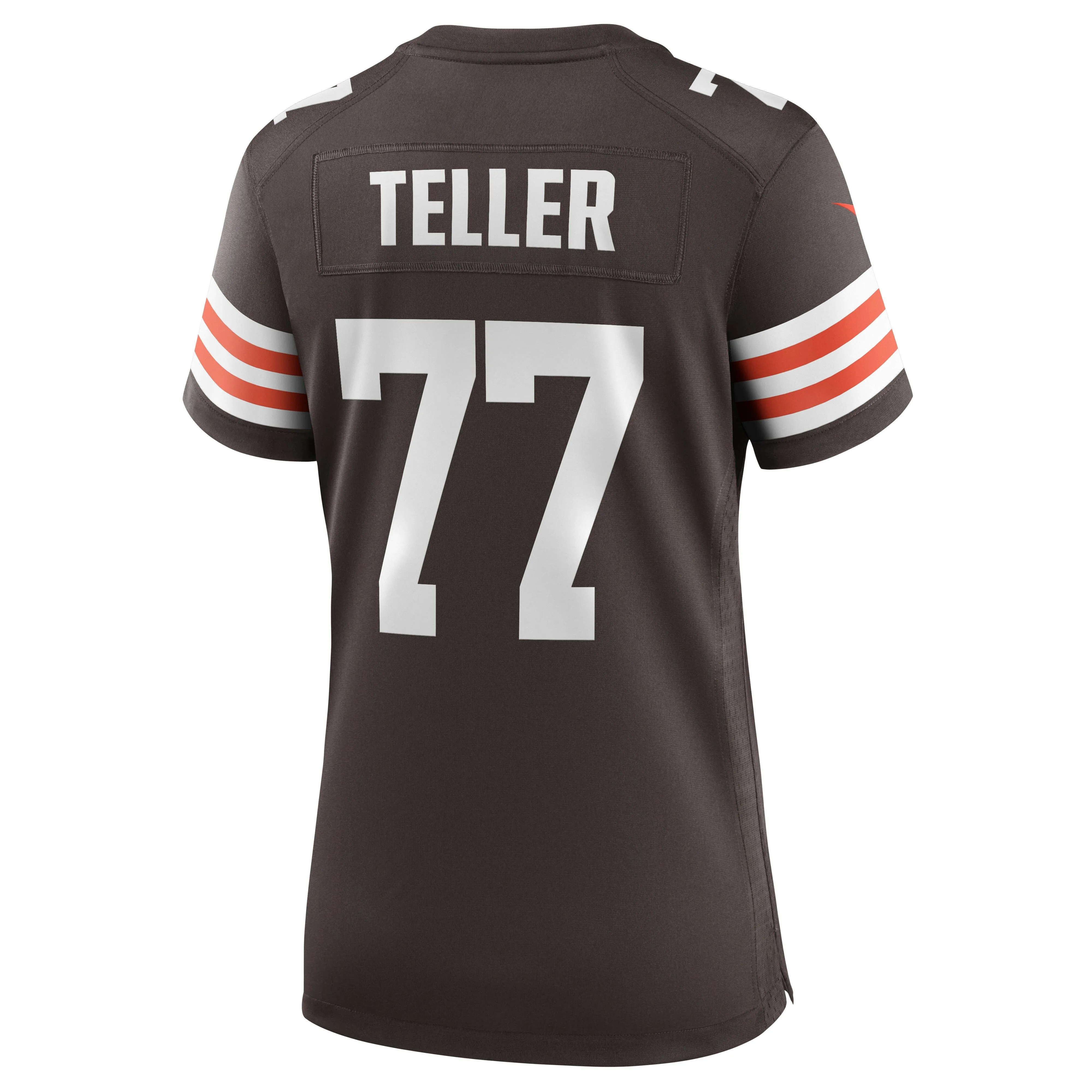 Wyatt Teller Cleveland Browns  Women's Game Jersey - Brown