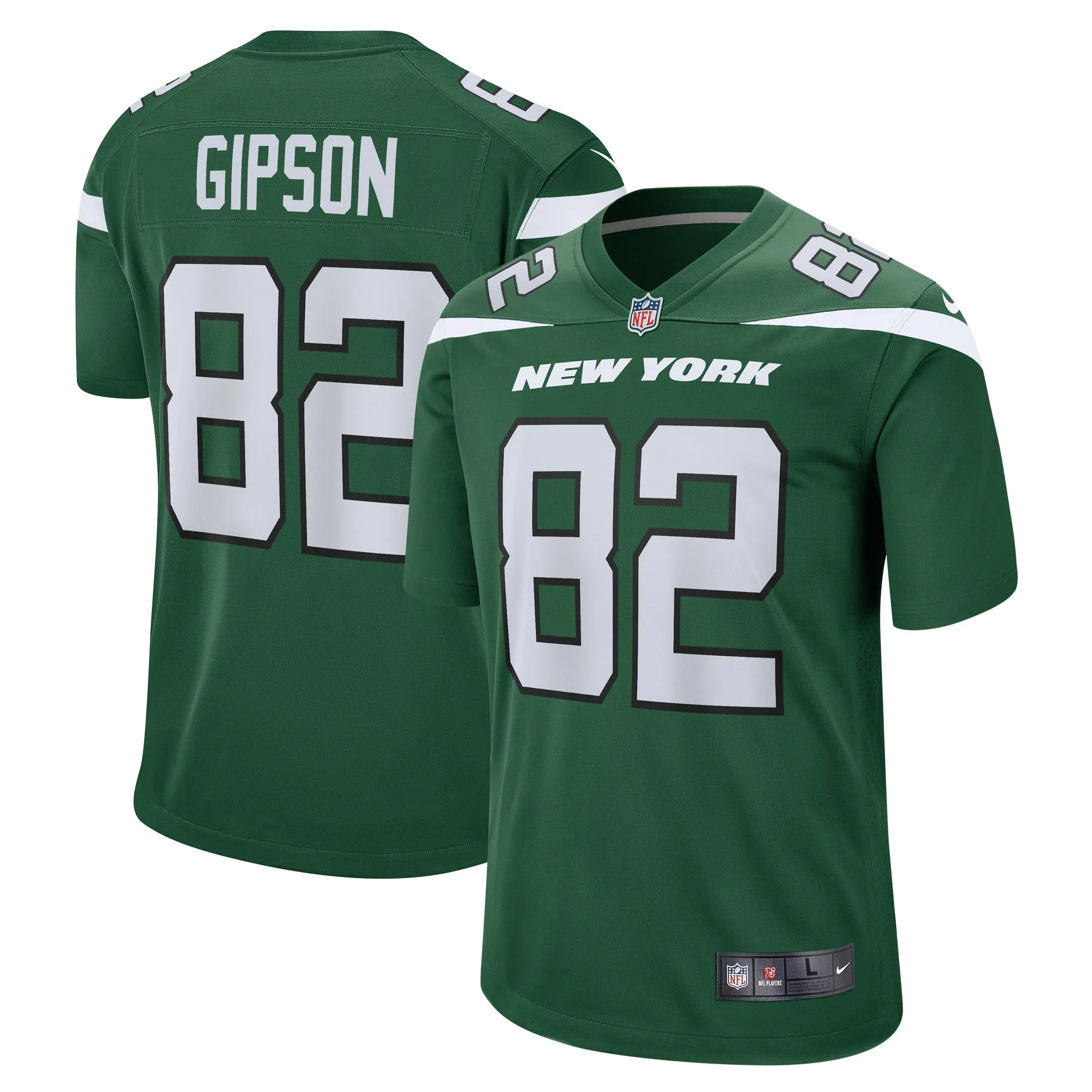 Xavier Gipson New York Jets   Team Game Jersey - Gotham Green