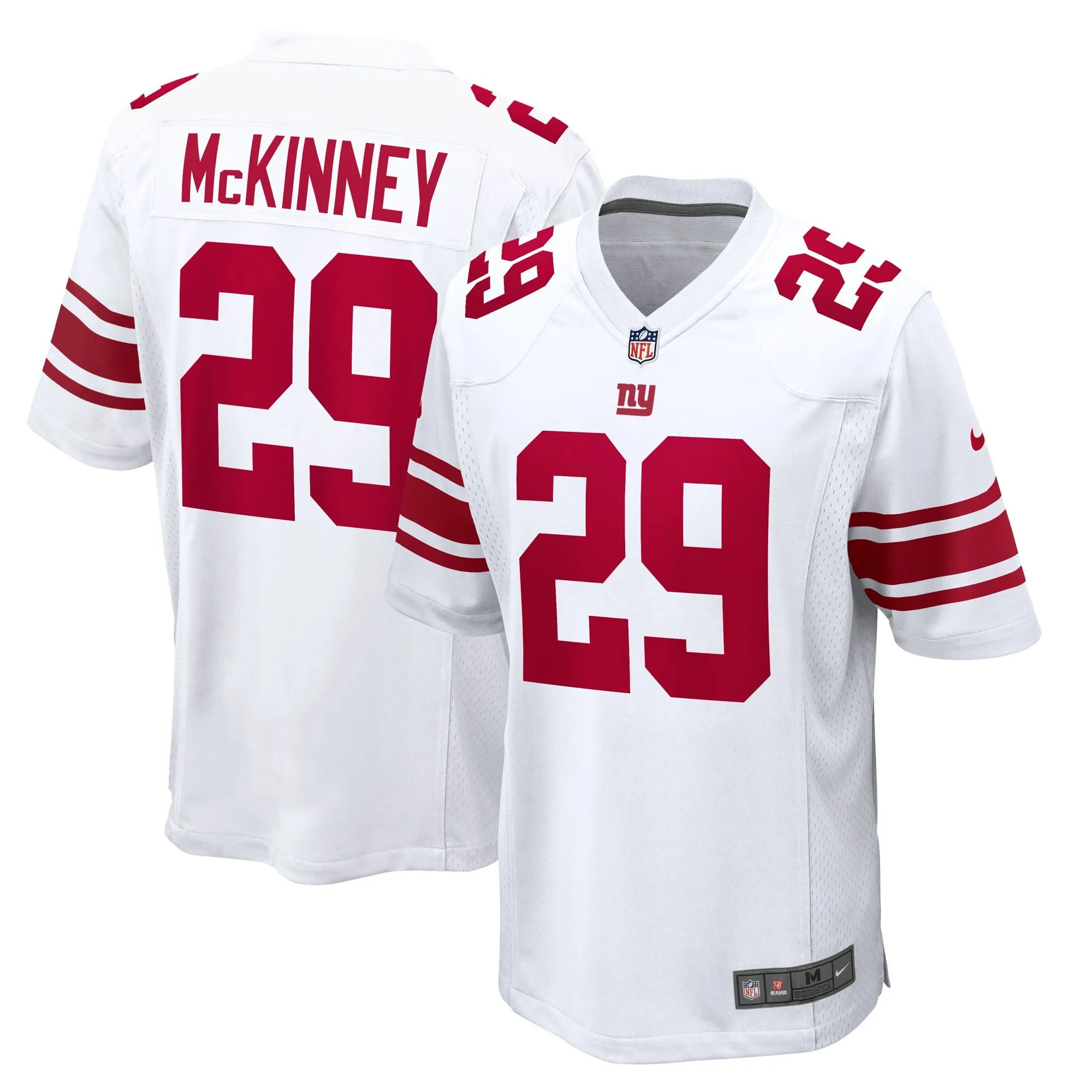 Xavier McKinney New York Giants  Away Game Player Jersey - White