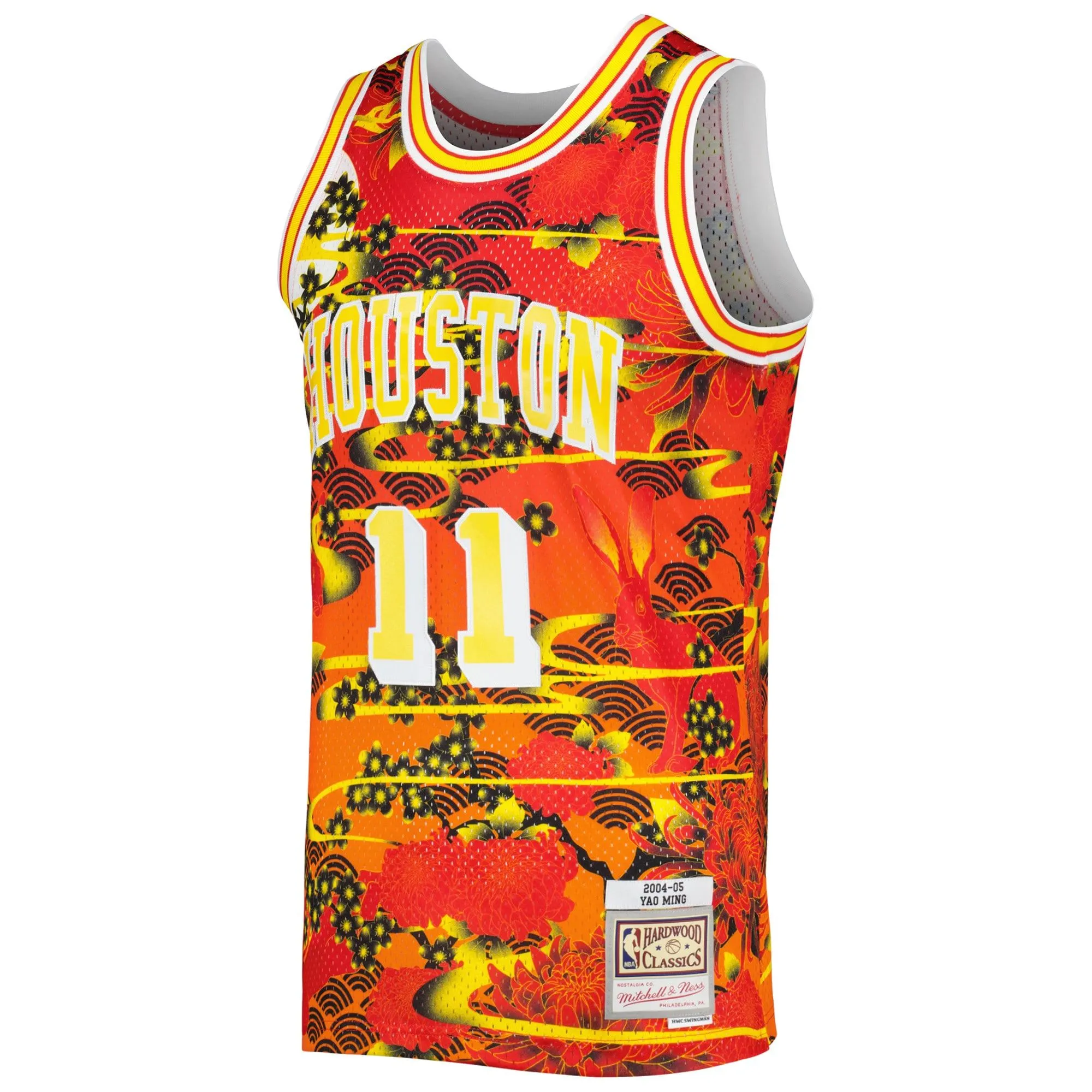 Yao Ming Houston Rockets Mitchell & Ness 2004/05 Hardwood Classics Lunar New Year Swingman Jersey - Red