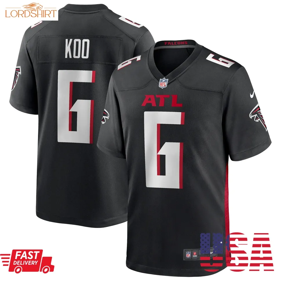 Younghoe Koo Atlanta Falcons  Team Game Jersey   Black