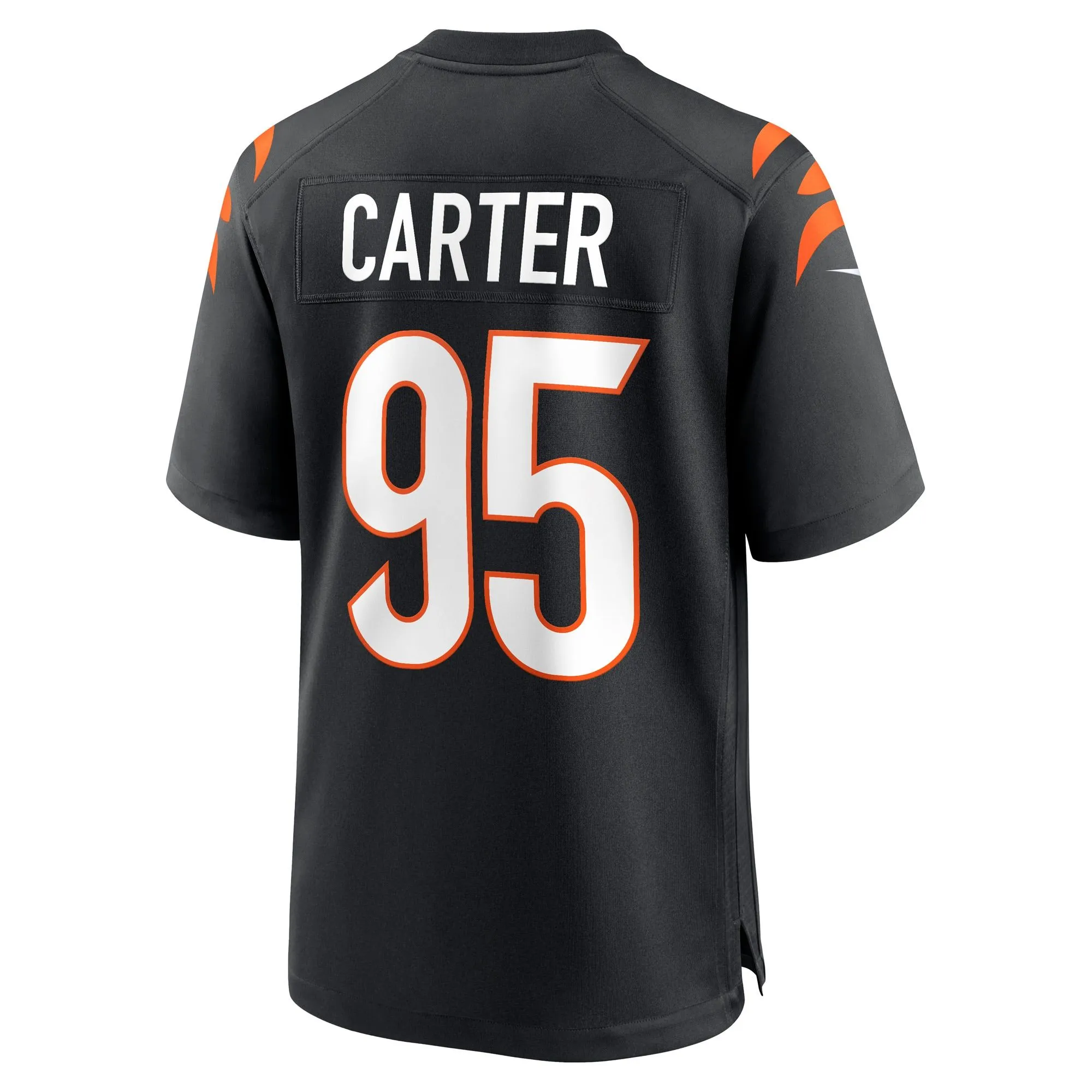 Zach Carter Cincinnati Bengals  Game Player Jersey - Black