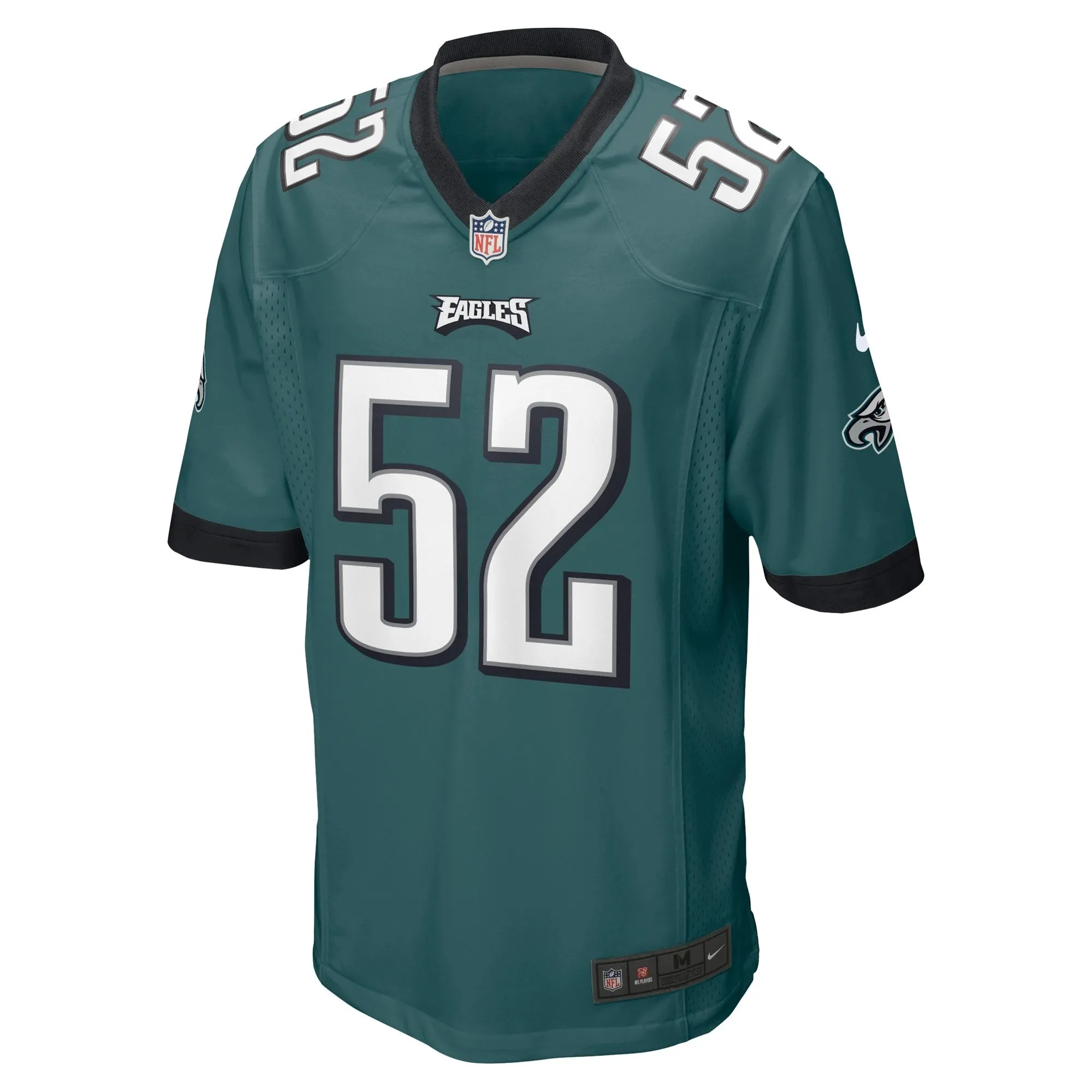 Zach Cunningham Philadelphia Eagles  Team Game Jersey - Midnight Green