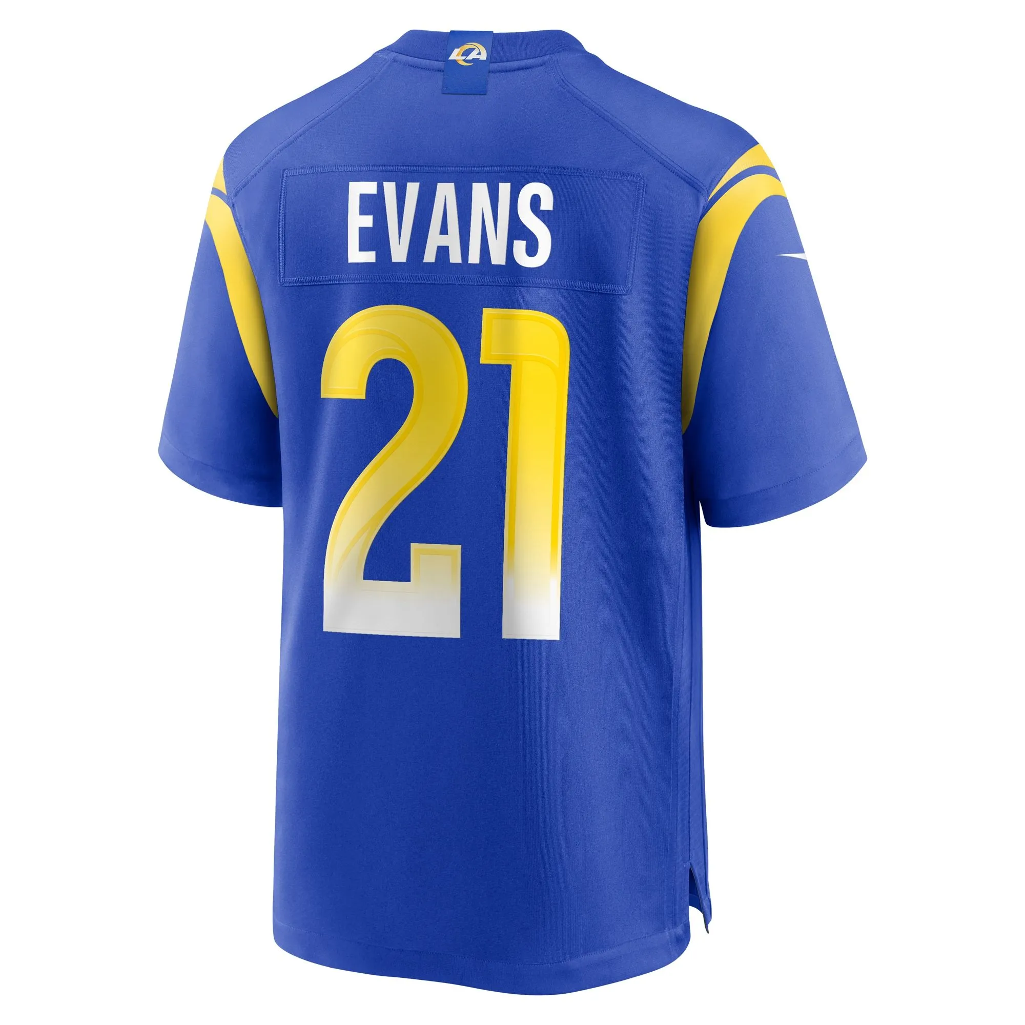 Zach Evans Los Angeles Rams  Home Game Jersey - Royal