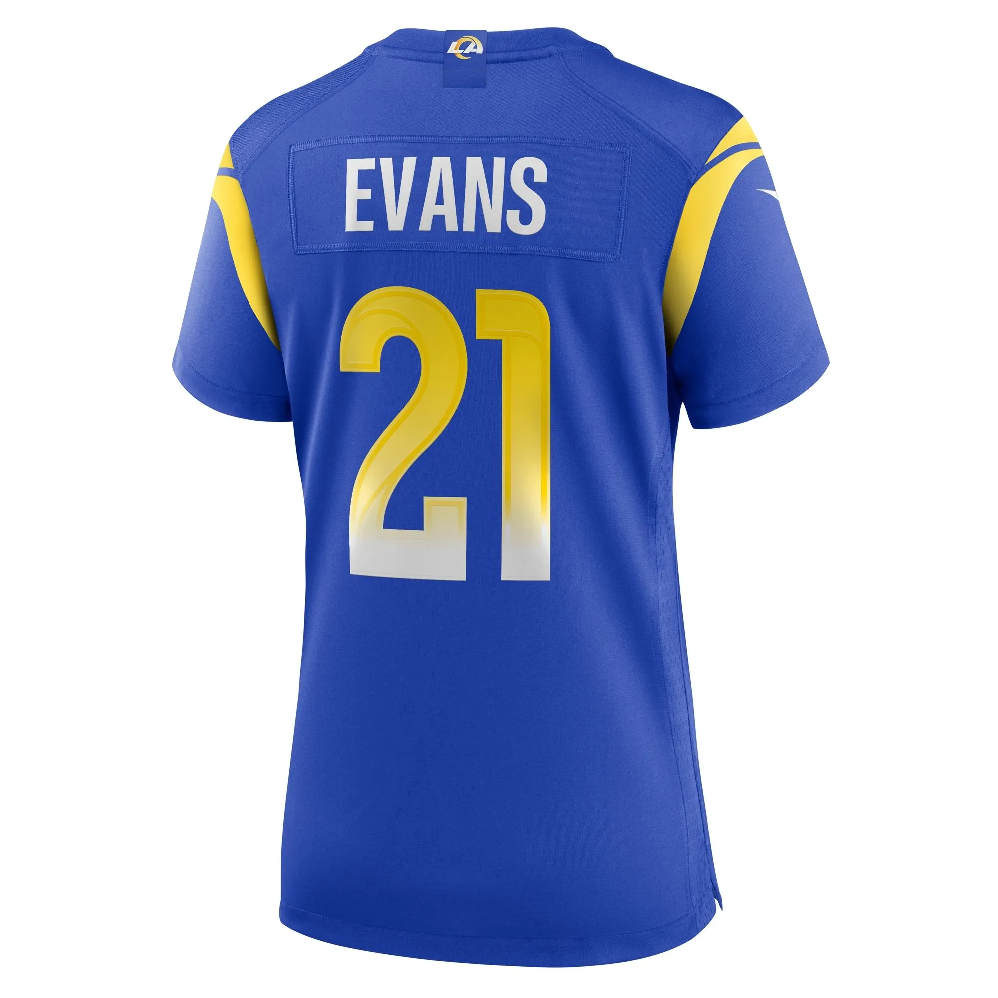 Zach Evans Los Angeles Rams  Women's Home Game Jersey - Royal