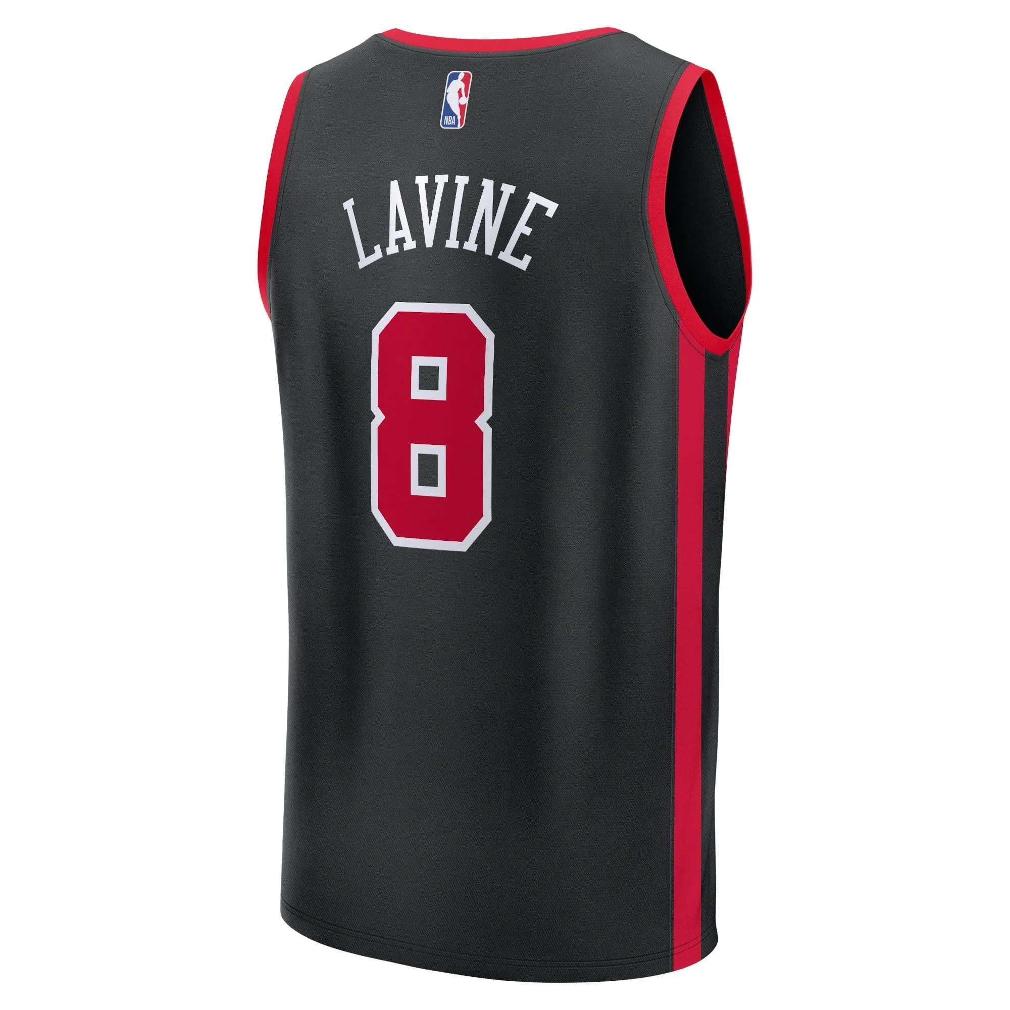 Zach LaVine Chicago Bulls Fanatics Branded Fast Break Jersey - Black - City Edition