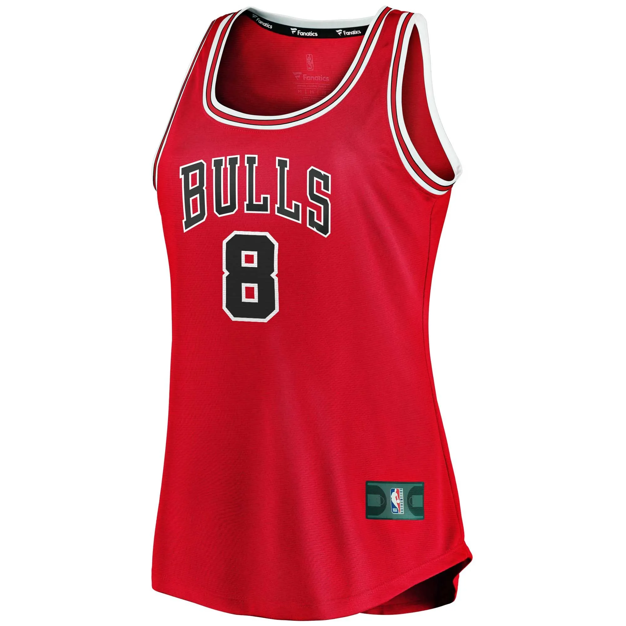 Zach LaVine Chicago Bulls Fanatics Branded Women's Fast Break Tank Jersey - Icon Edition - Red