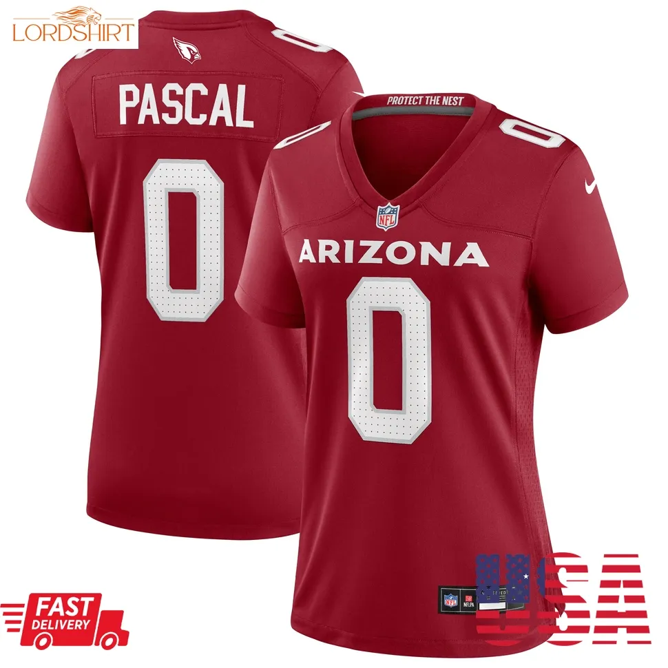 Zach Pascal Arizona Cardinals  Women's Game Player Jersey   Cardinal