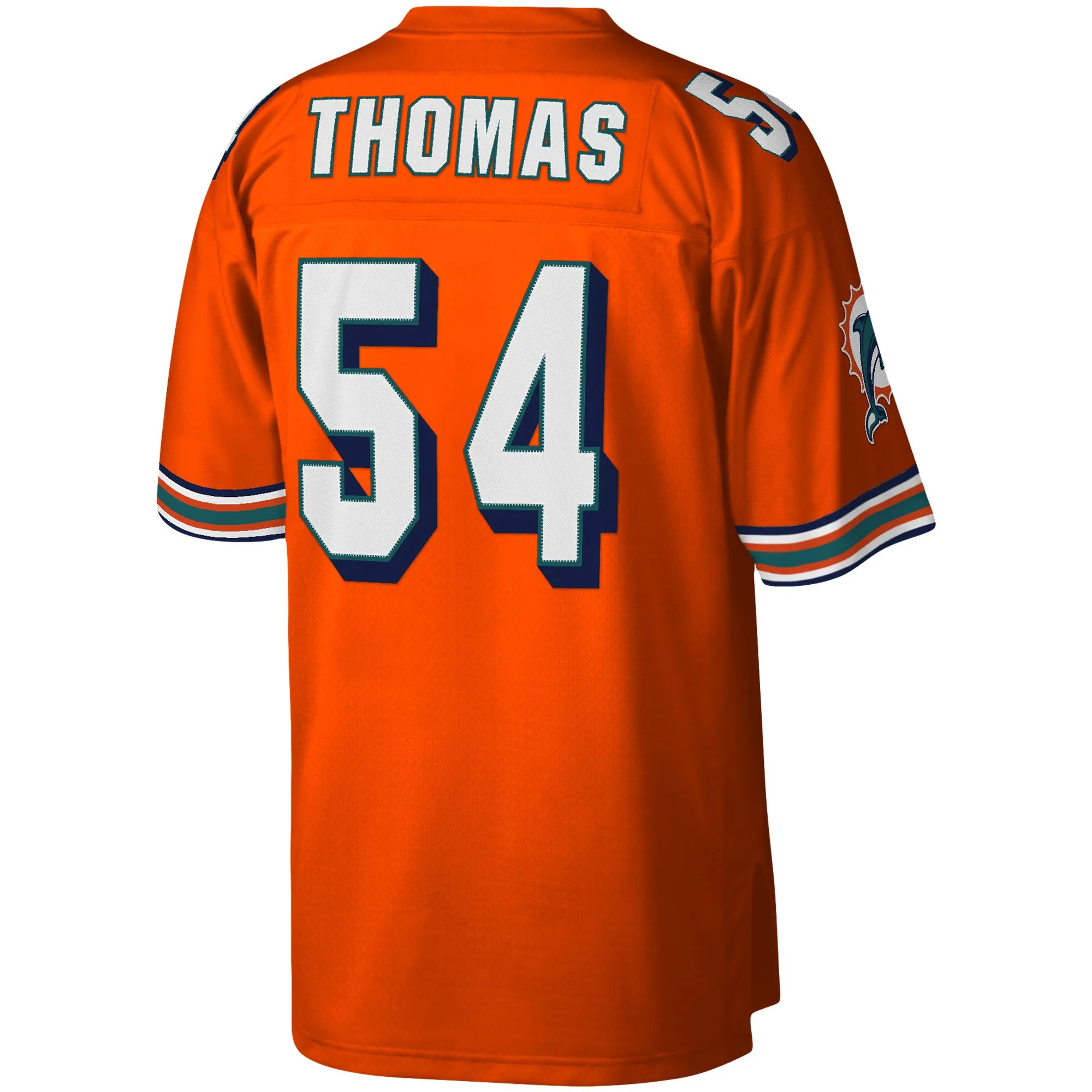 Zach Thomas Miami Dolphins Mitchell & Ness Legacy Replica Jersey - Orange