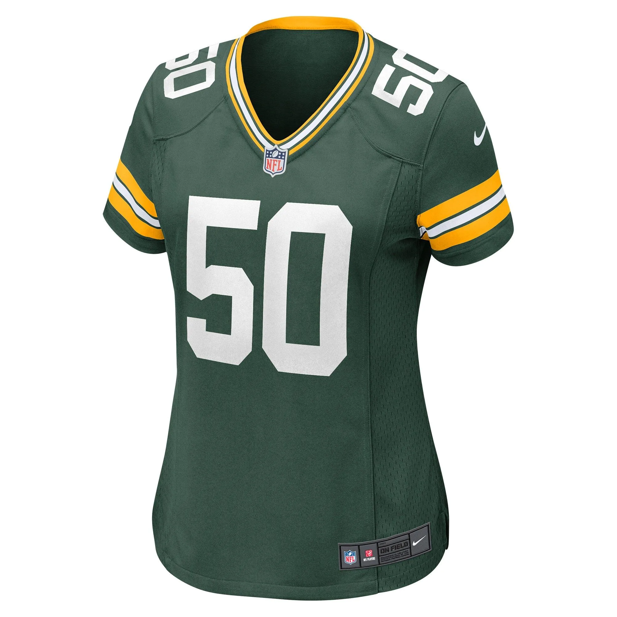 Zach Tom Green Bay Packers  Women's Player Game Jersey - Green