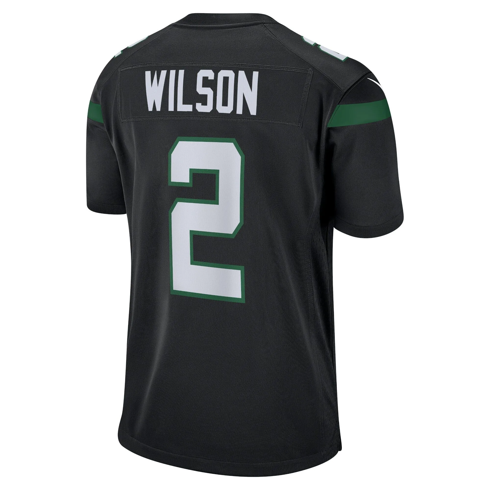 Zach Wilson New York Jets  Alternate Game Jersey - Black