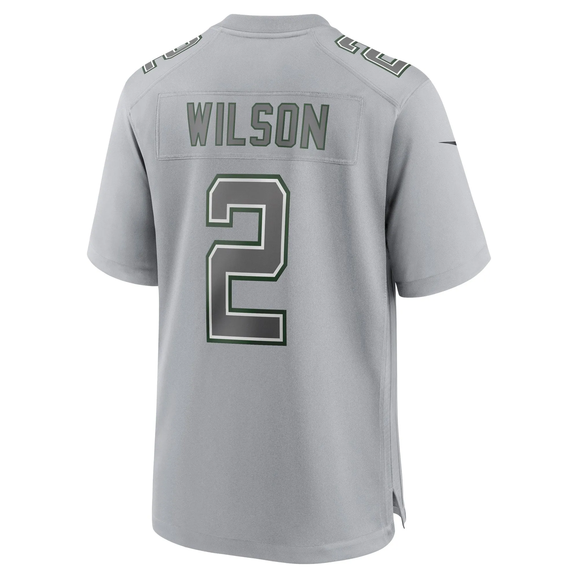 Zach Wilson New York Jets  Atmosphere Fashion Game Jersey - Gray