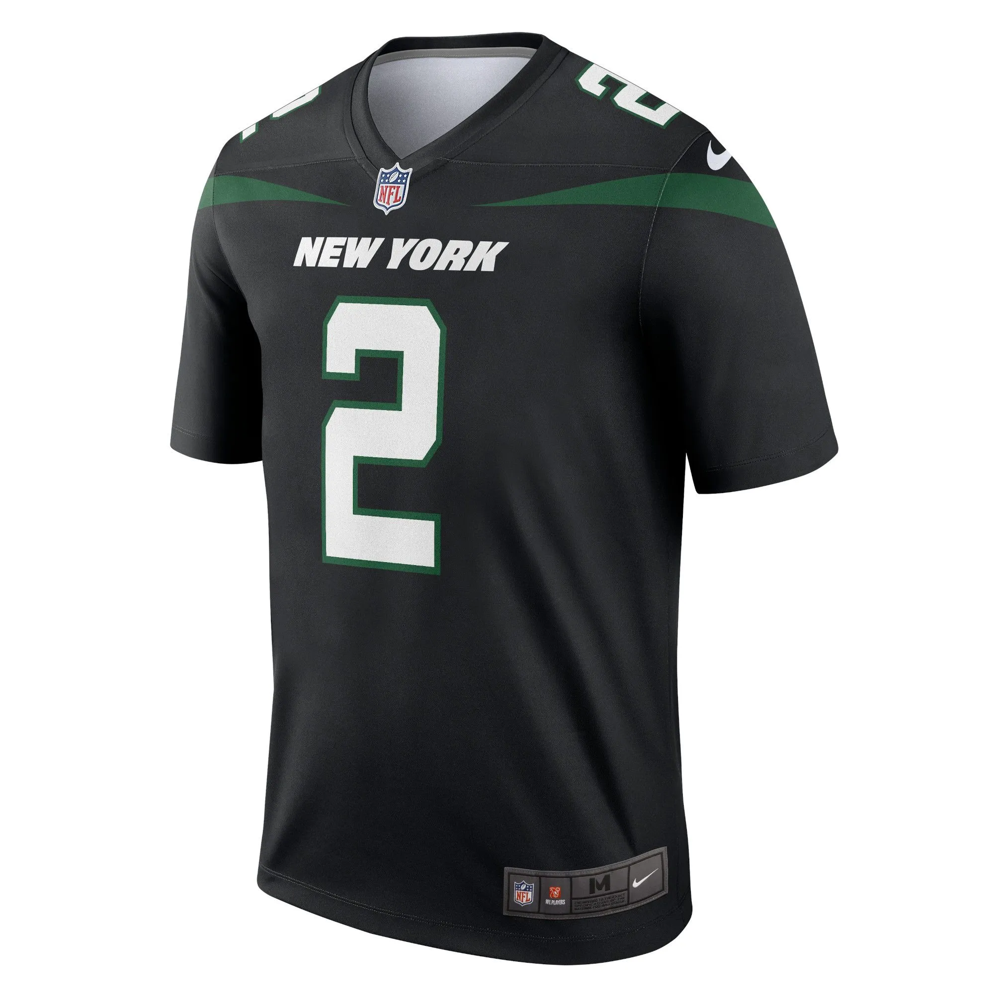 Zach Wilson New York Jets  Legend Jersey - Black