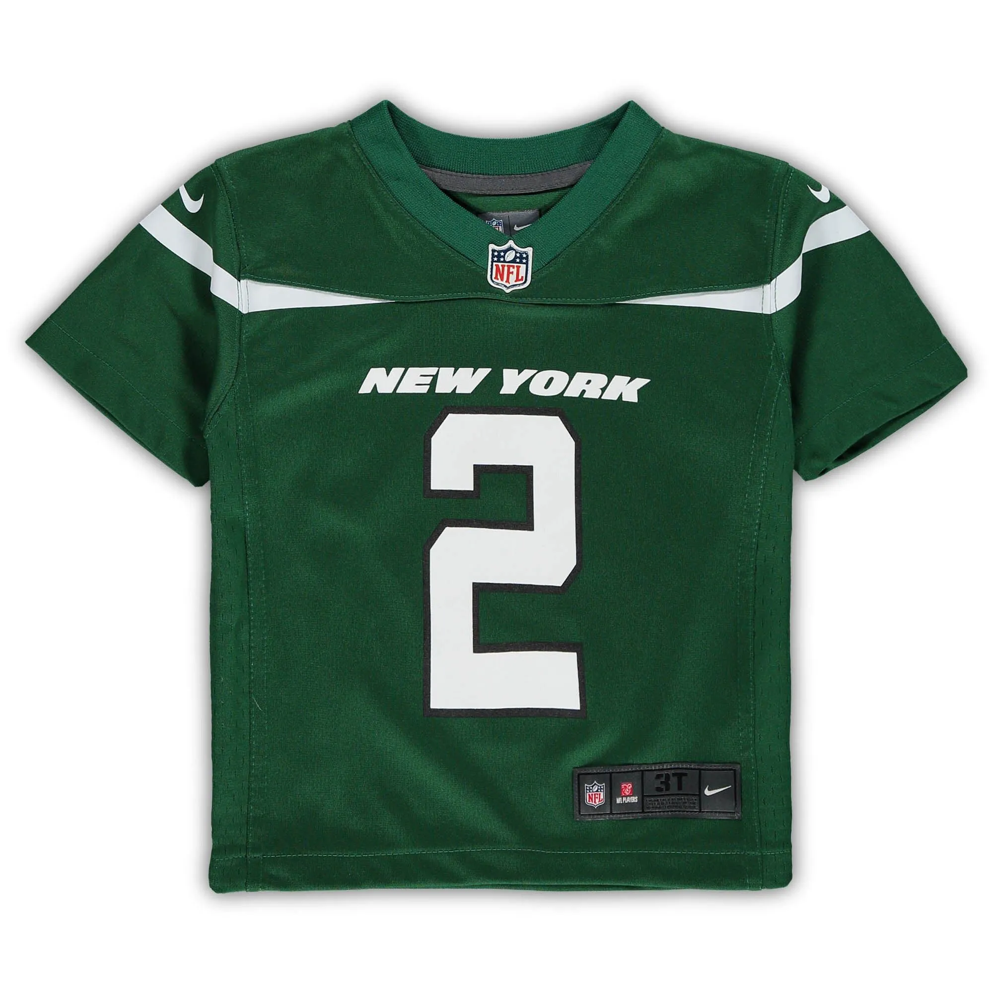 Zach Wilson New York Jets  Toddler Game Jersey - Green