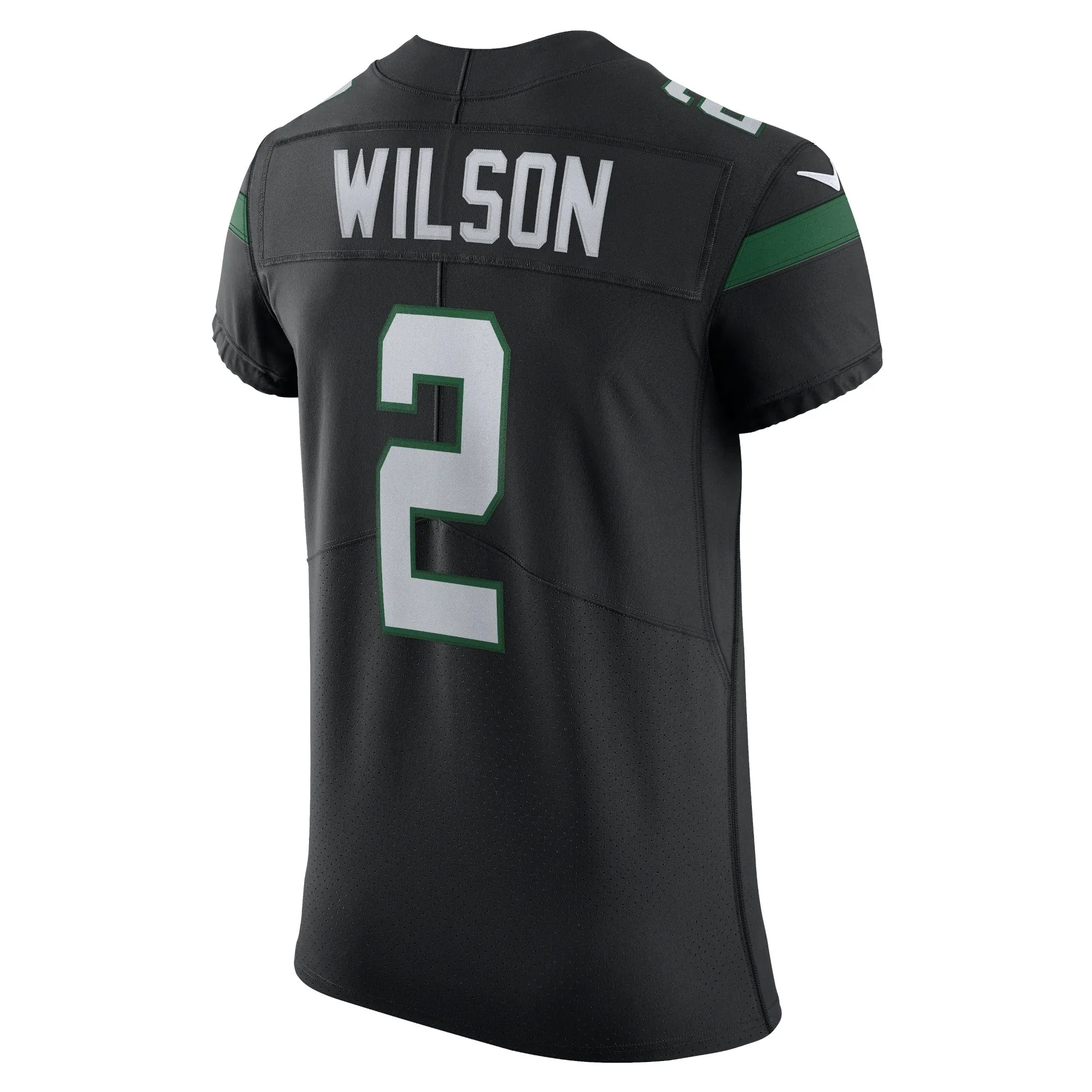 Zach Wilson New York Jets  Vapor Elite Jersey - Stealth Black