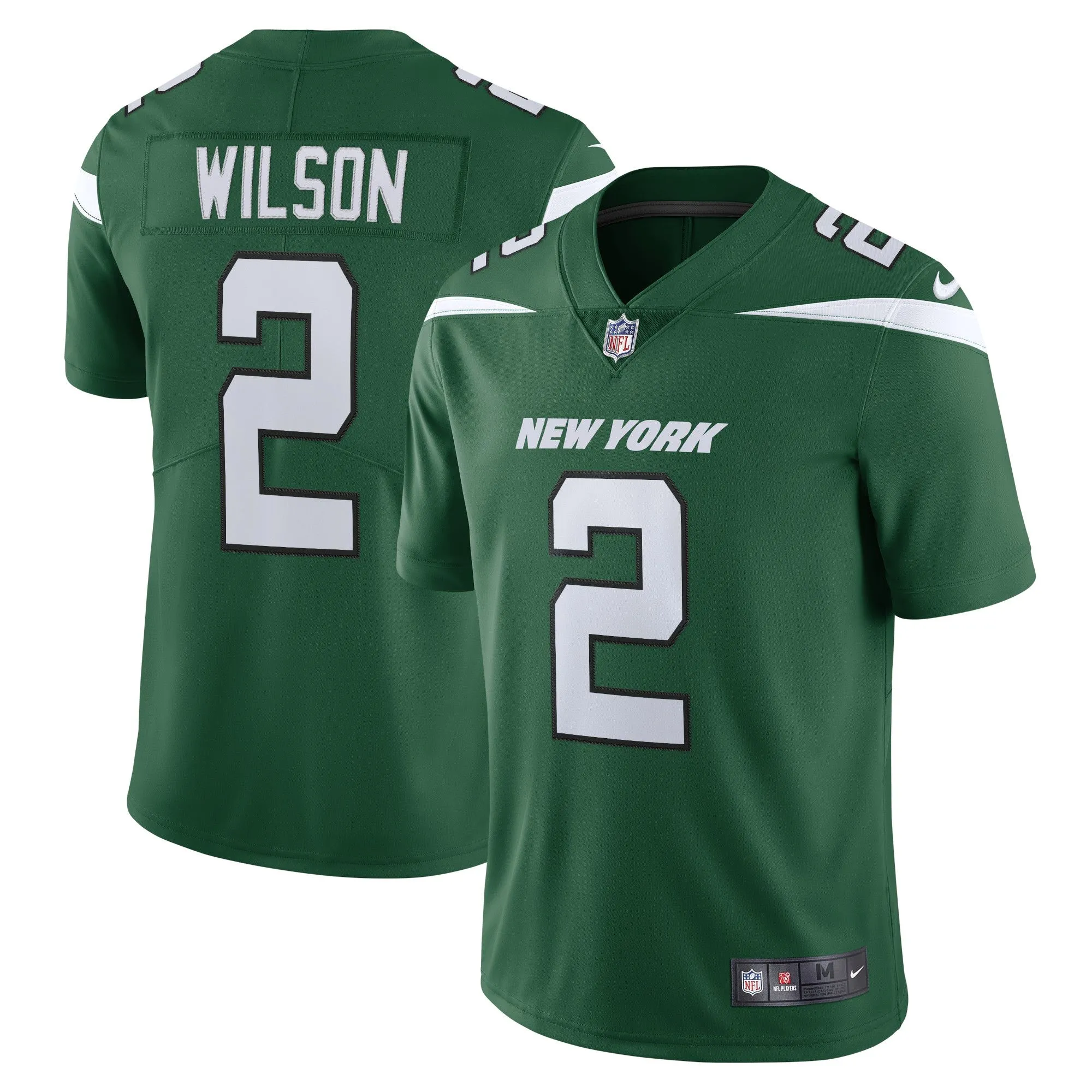 Zach Wilson New York Jets  Vapor Limited Jersey - Gotham Green