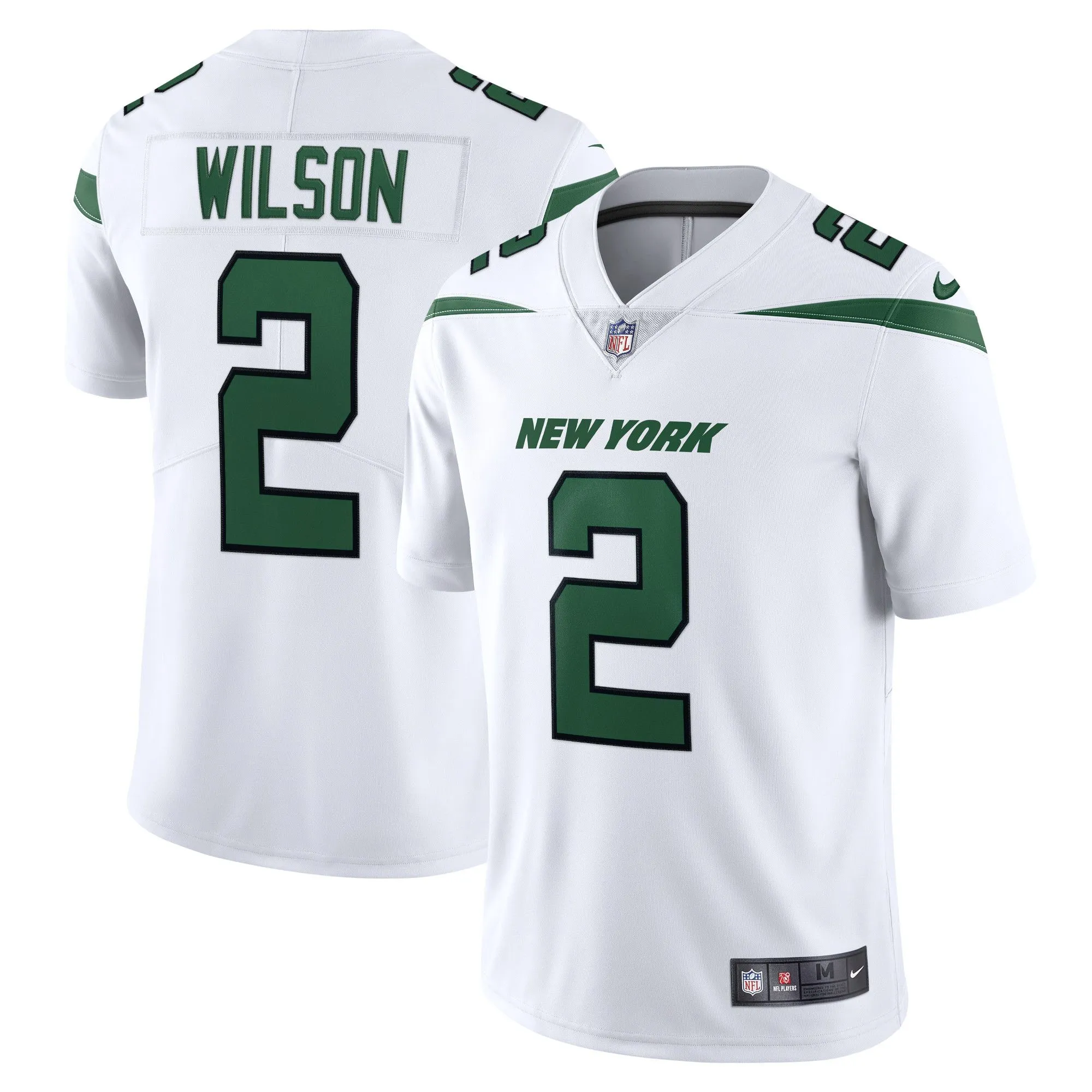 Zach Wilson New York Jets  Vapor Limited Jersey - Spotlight White