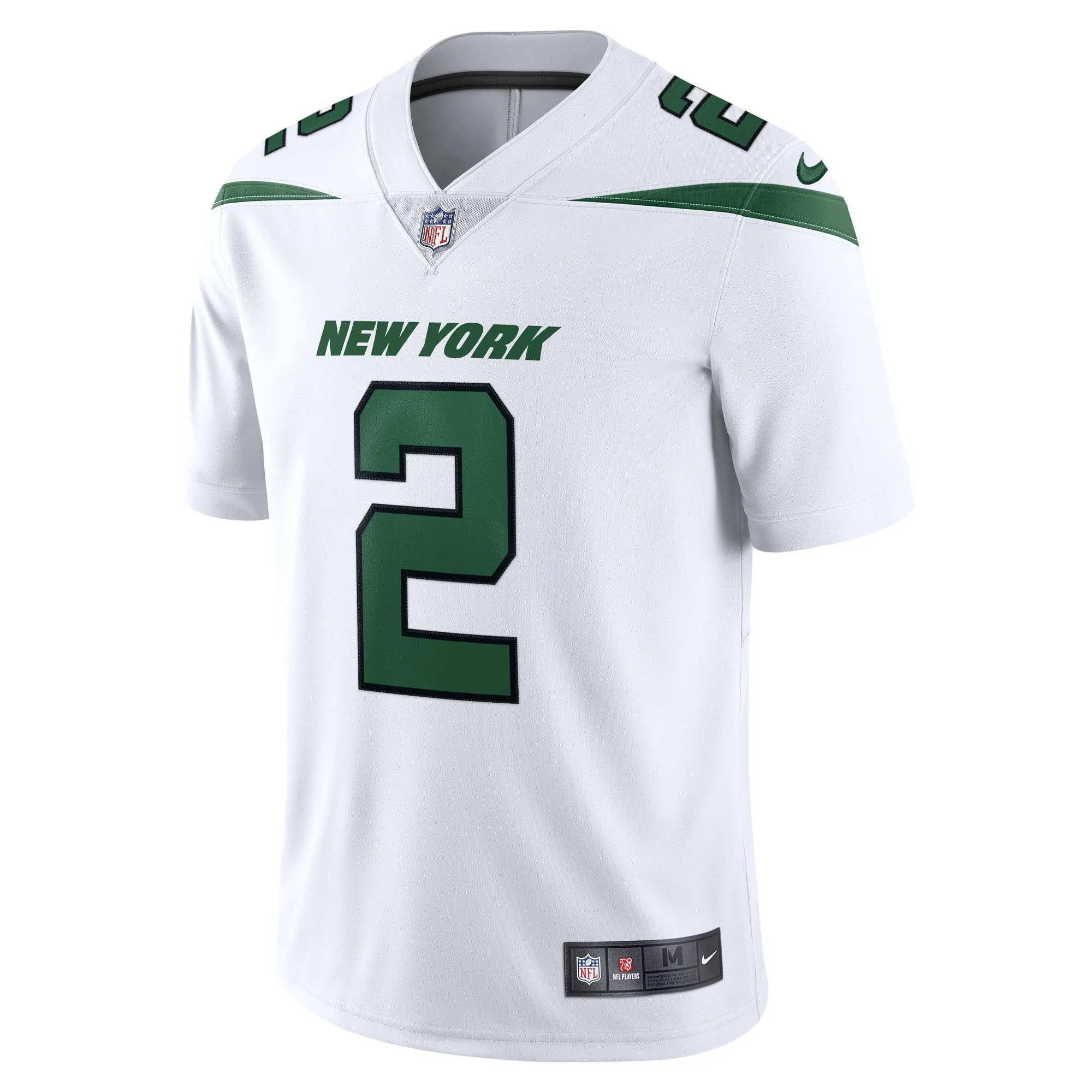 Zach Wilson New York Jets  Vapor Limited Jersey - Spotlight White