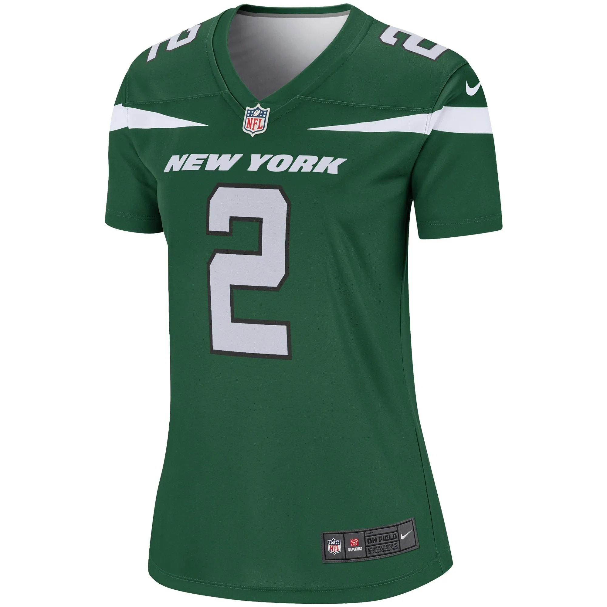 Zach Wilson New York Jets  Women's Legend Jersey - Gotham Green