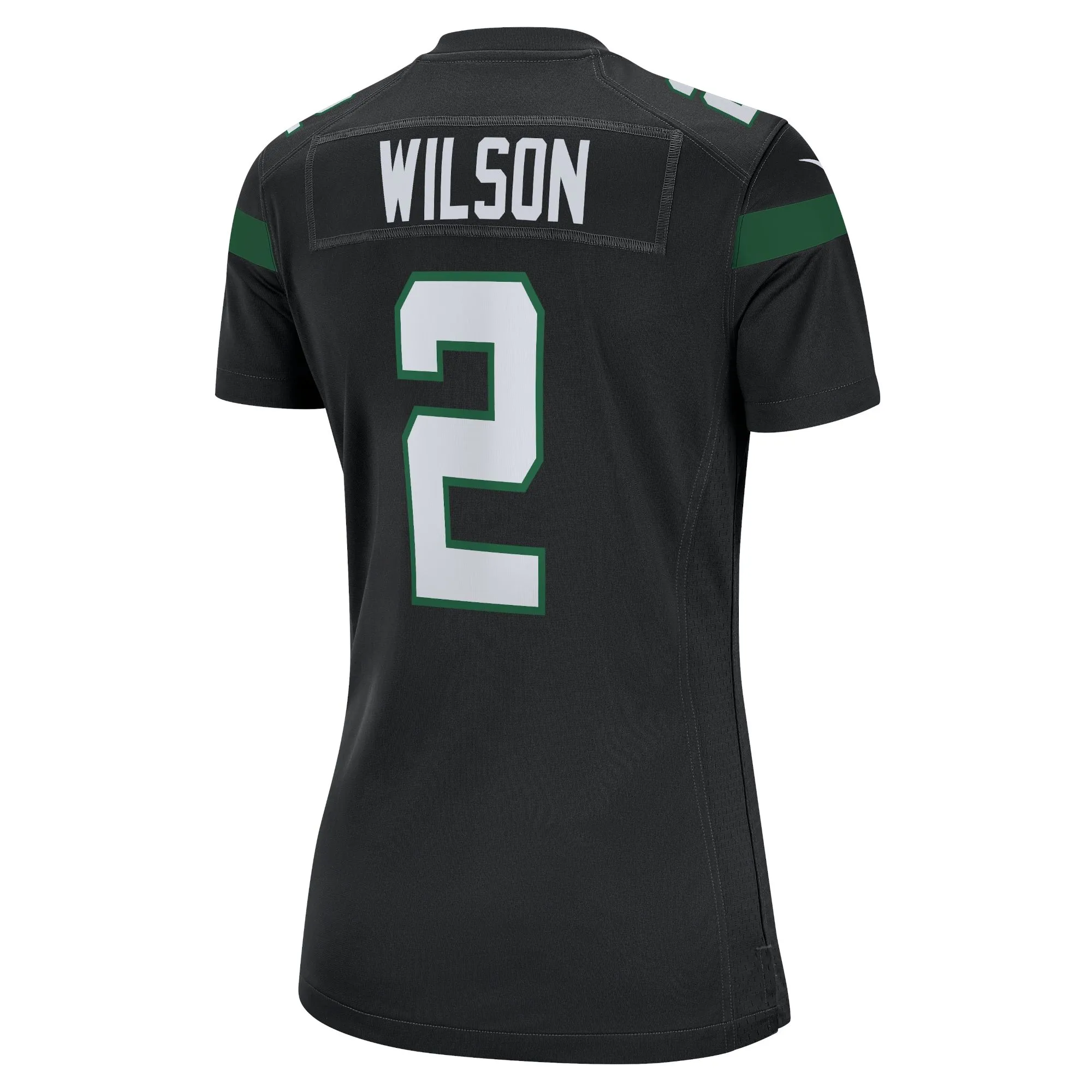 Zach Wilson New York Jets  Women's Player Jersey - Black