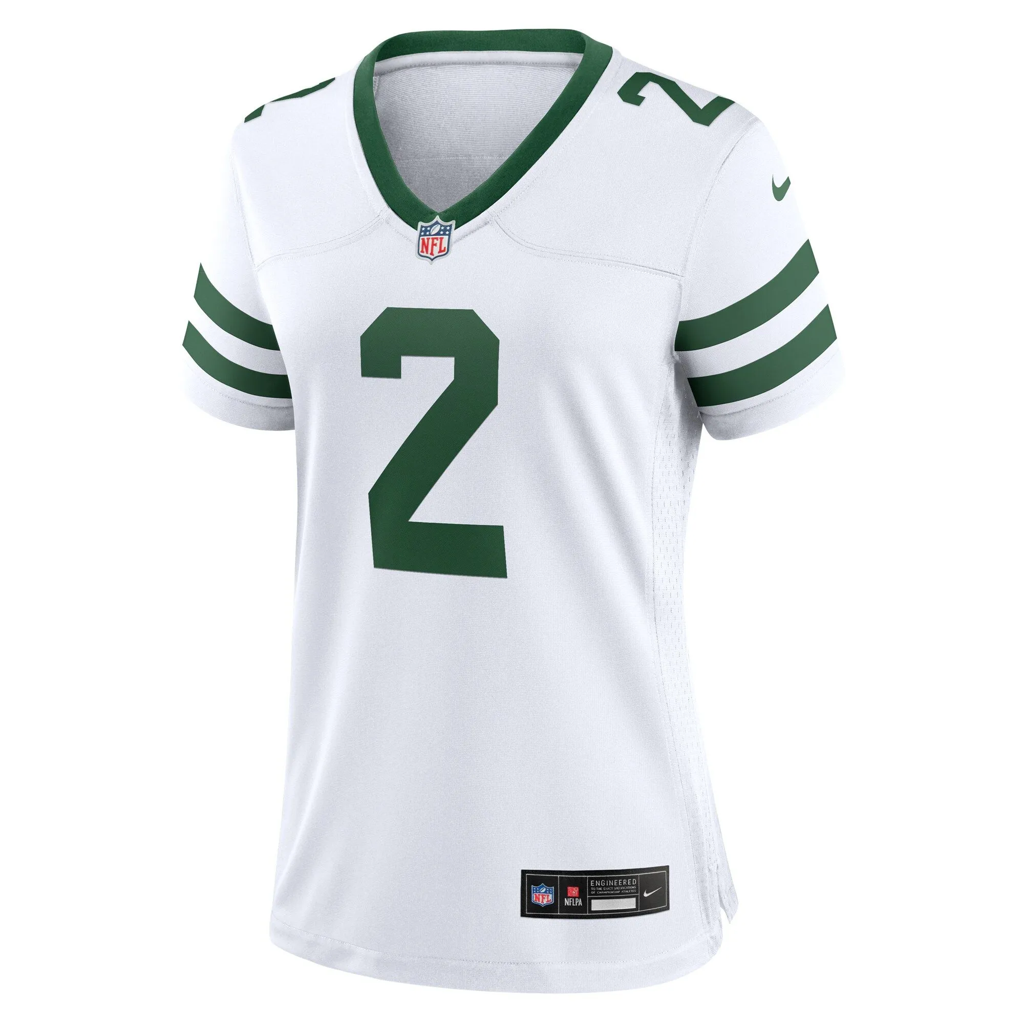 Zach Wilson New York Jets  Women's Player Jersey - White