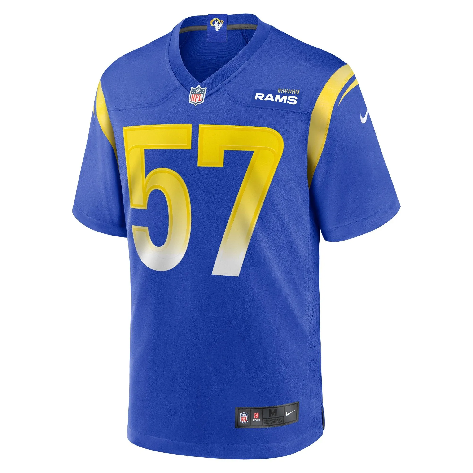 Zachary Thomas Los Angeles Rams  Team Game Jersey -  Royal