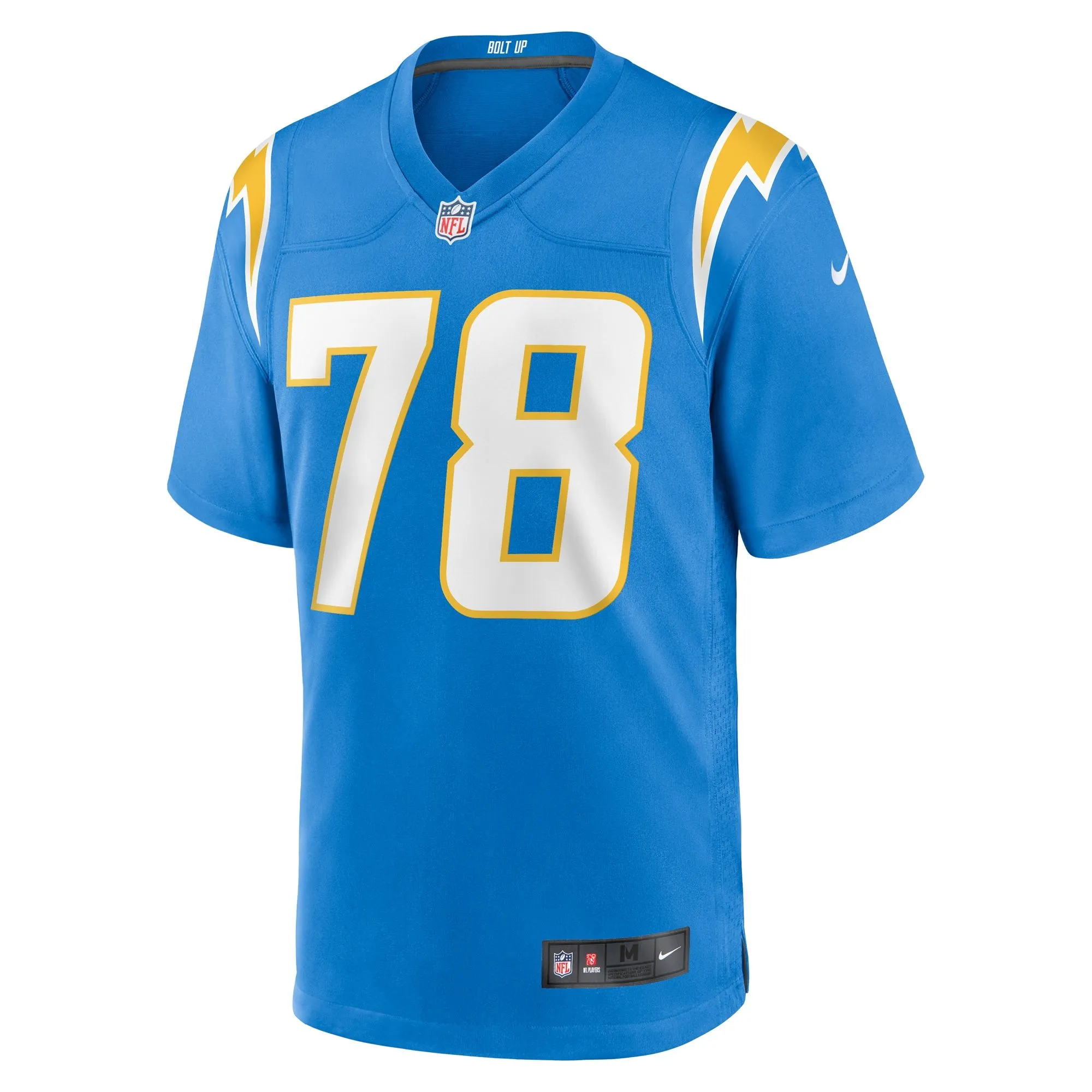 Zack Bailey Los Angeles Chargers  Player Game Jersey - Powder Blue